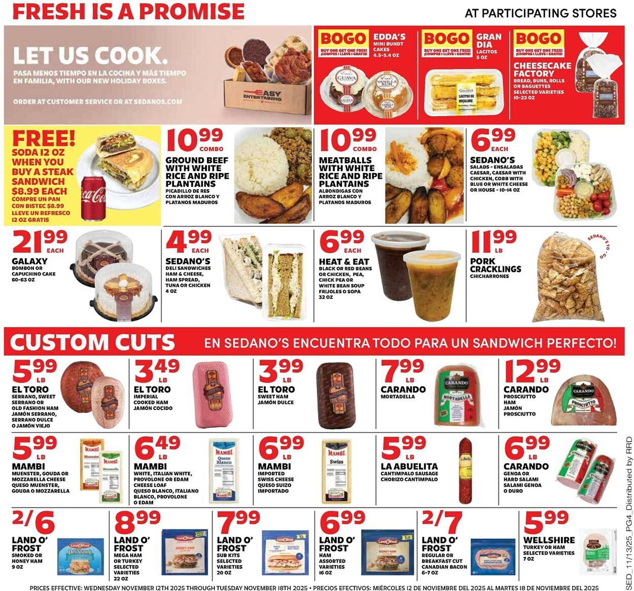 Sedano&#039;s weekly ad