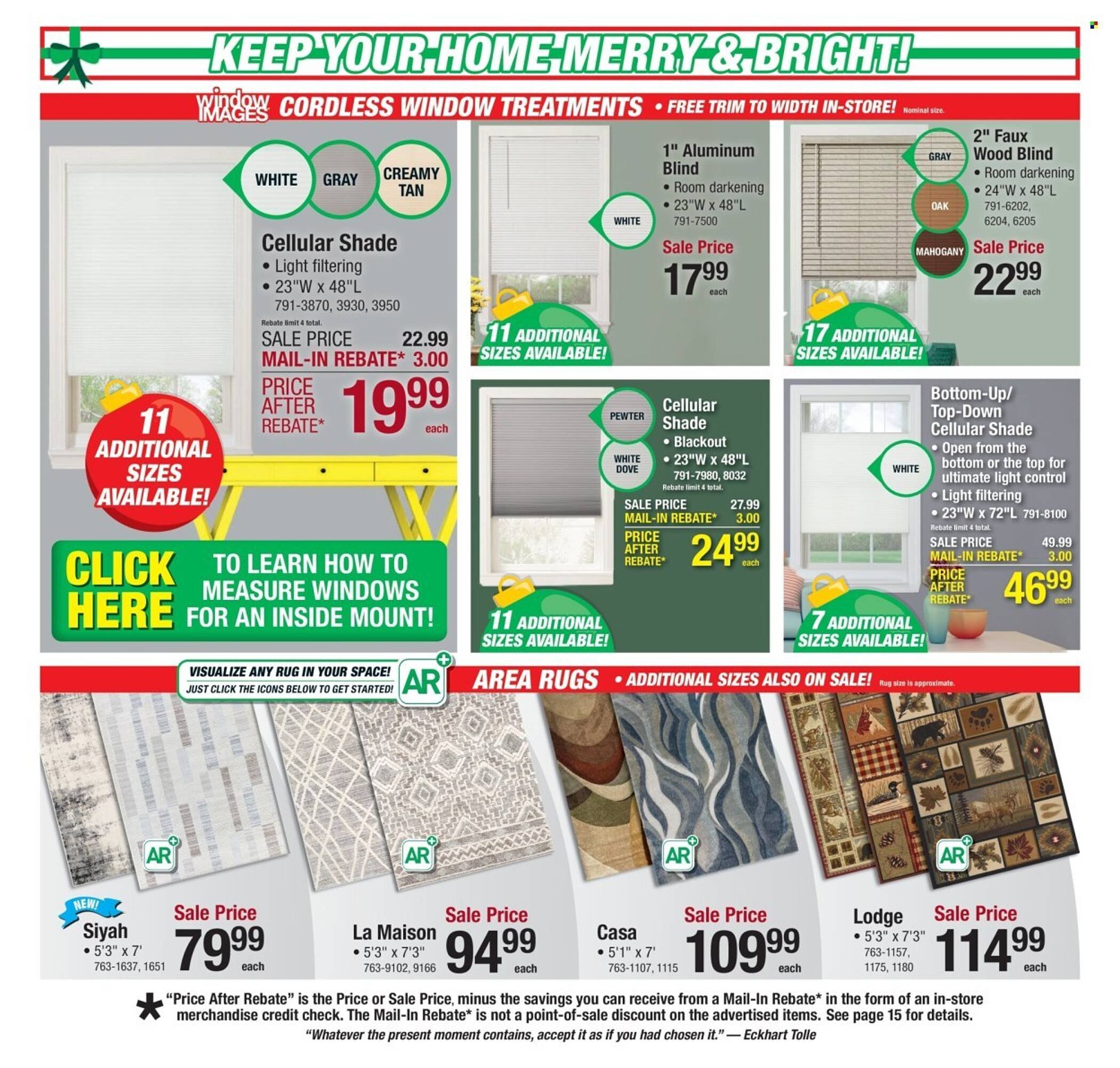 Menards weekly ad
