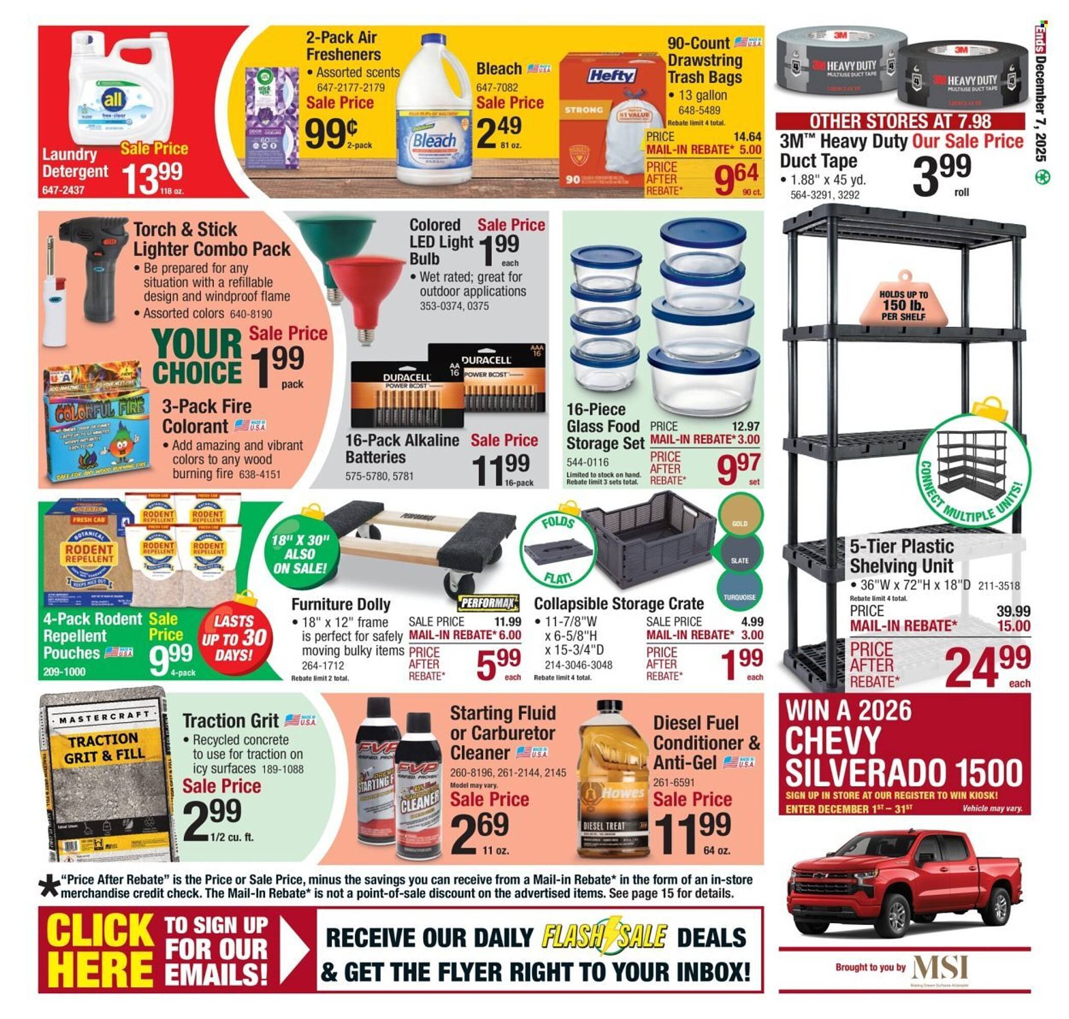Menards weekly ad