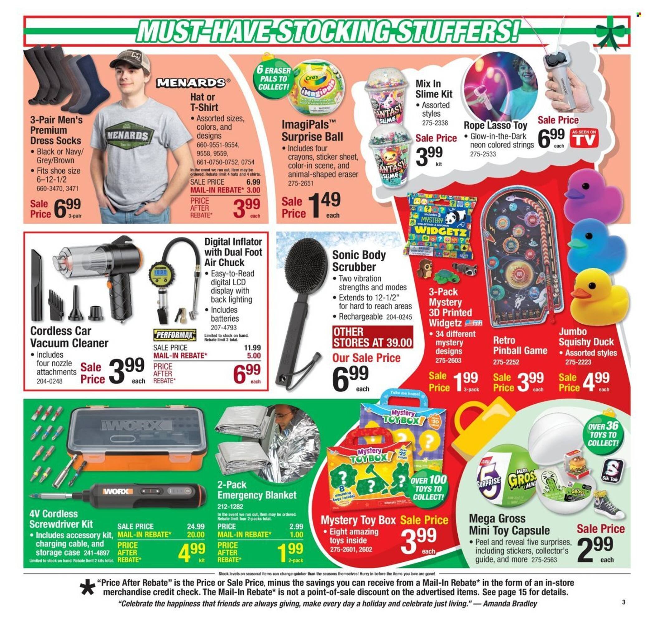 Menards weekly ad