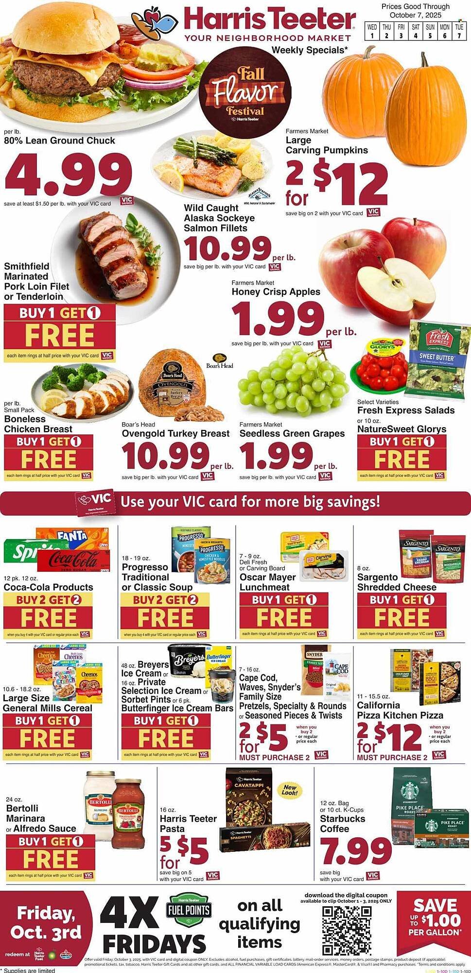 Harris Teeter weekly ad (2025-10-01 - 2025-10-07) | 1