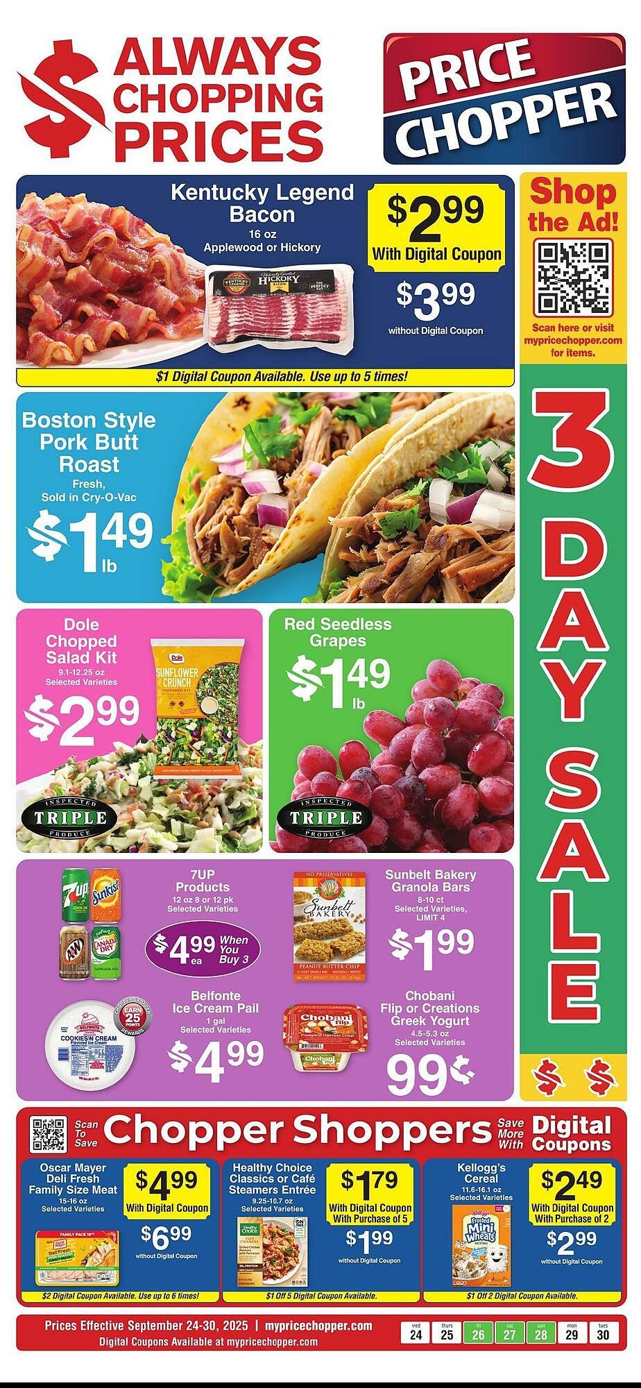 Price Chopper weekly ad (2025-09-24 - 2025-09-30) | 1