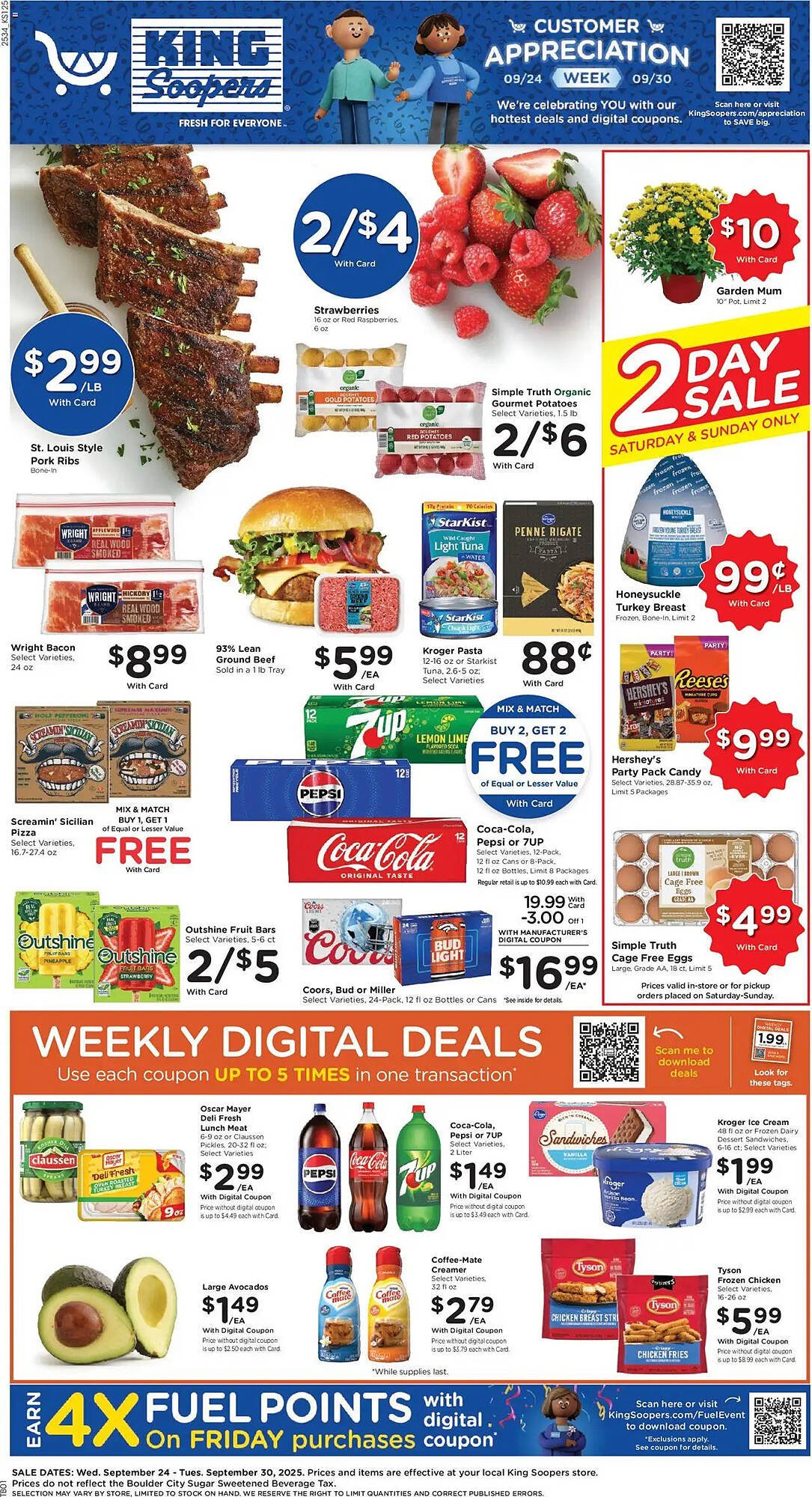 King Soopers weekly ad (2025-09-24 - 2025-09-30) | 1