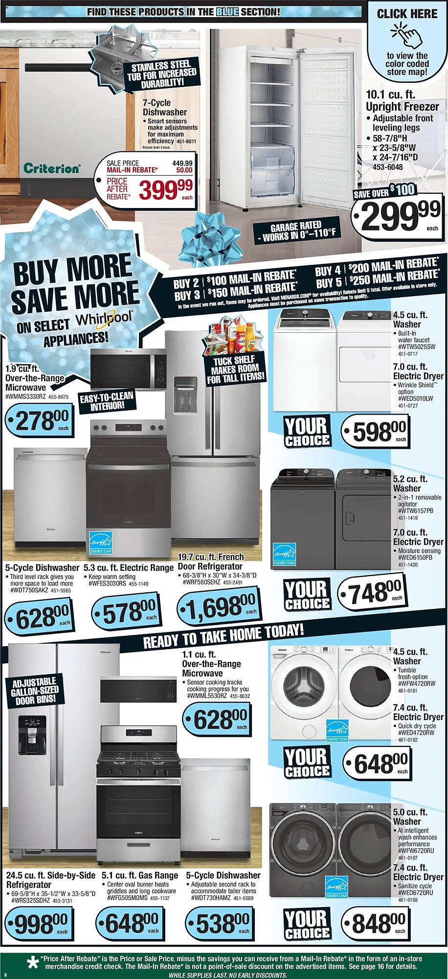 Menards weekly ad