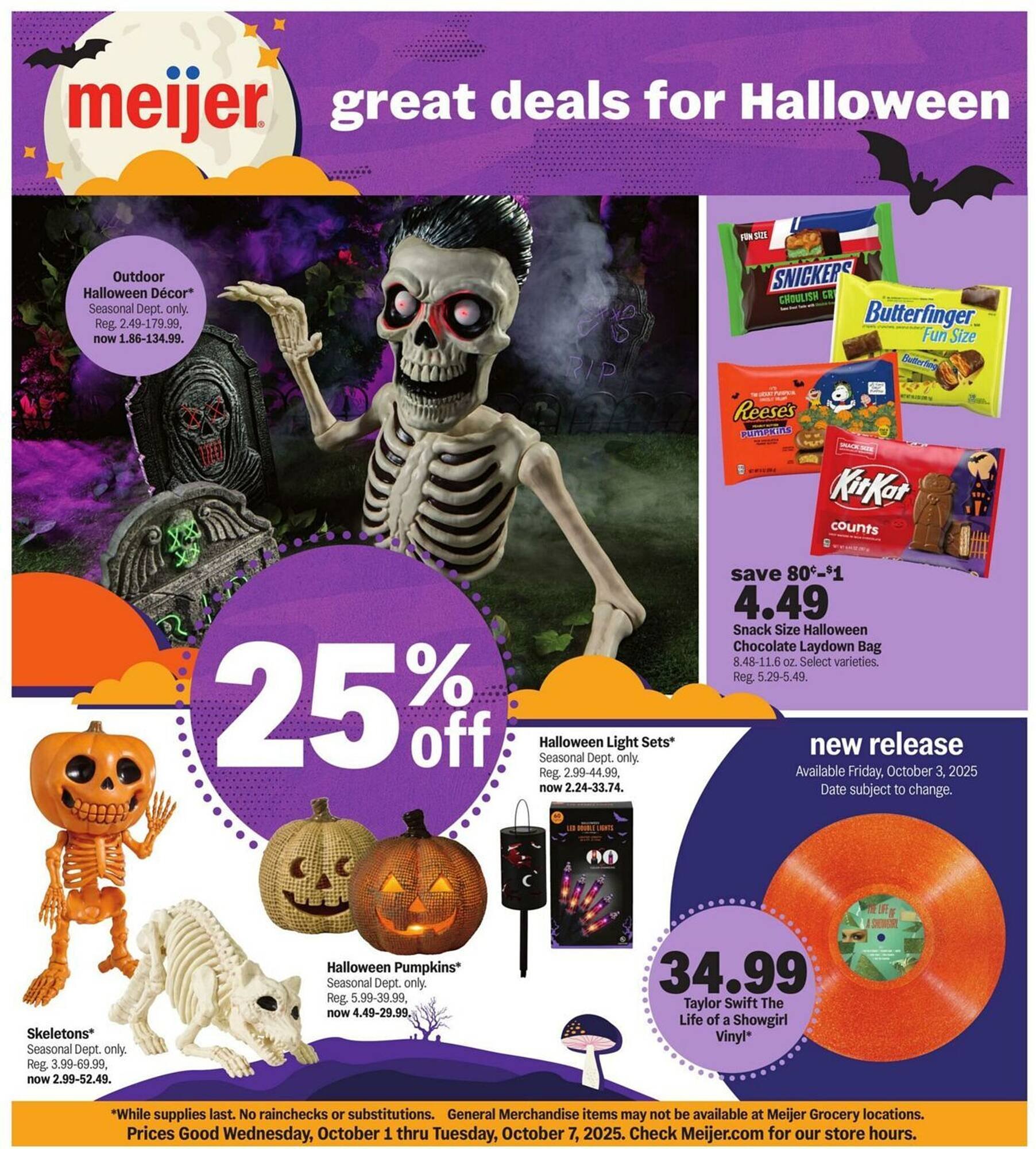 Meijer weekly ad (2025-10-01 - 2025-10-07) | 1