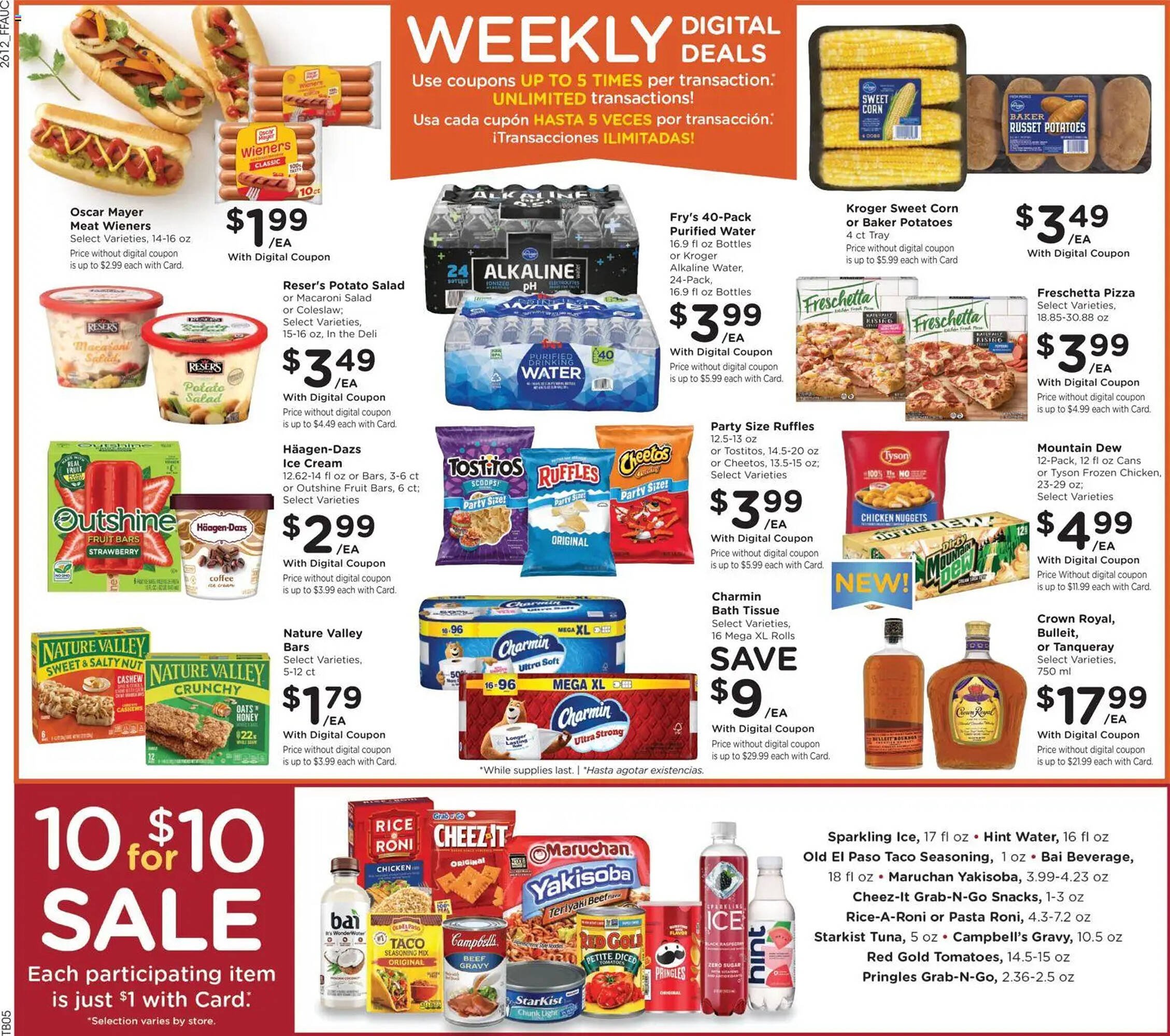 Fry's weekly ad
