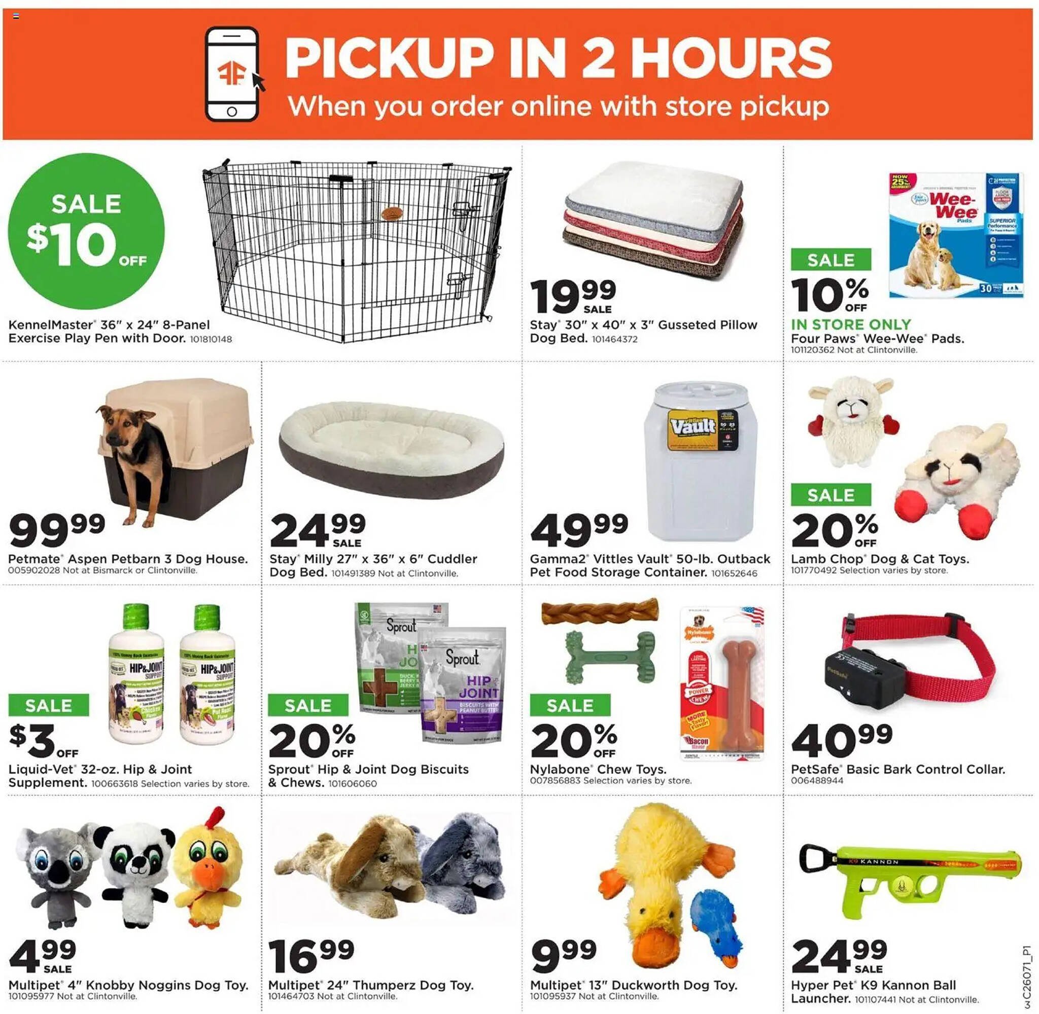 Mills Fleet Farm weekly ad