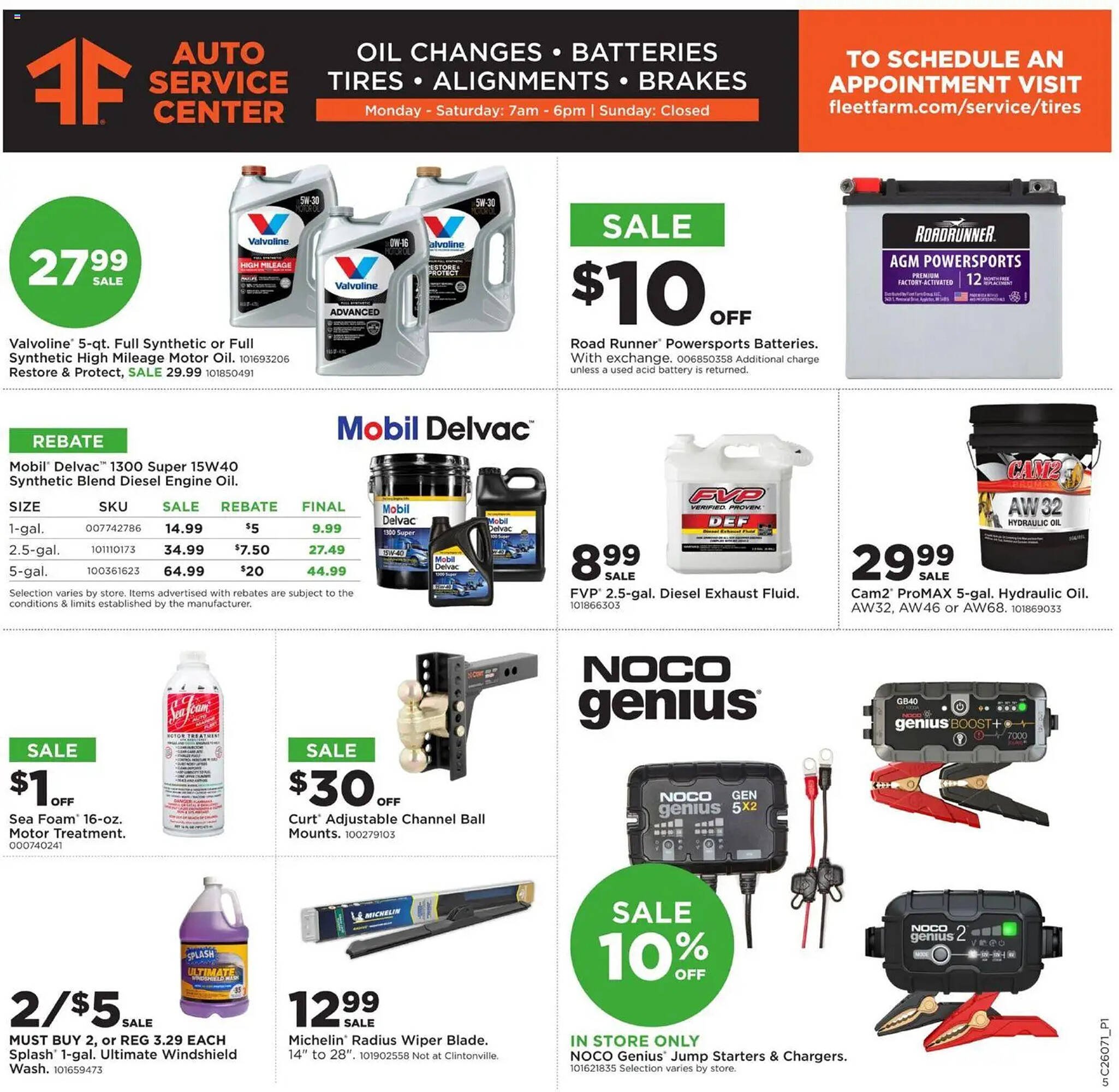 Mills Fleet Farm weekly ad