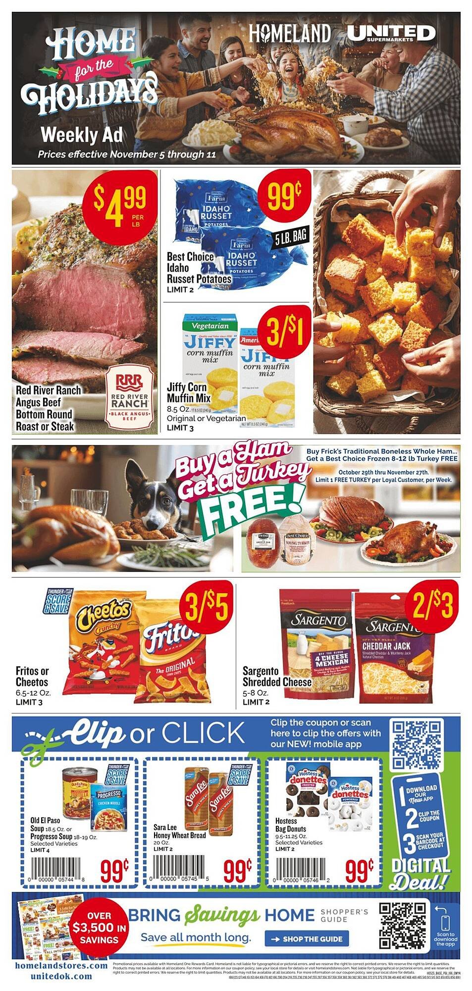Homeland Market weekly ad (2025-11-05 - 2025-11-11) | 1
