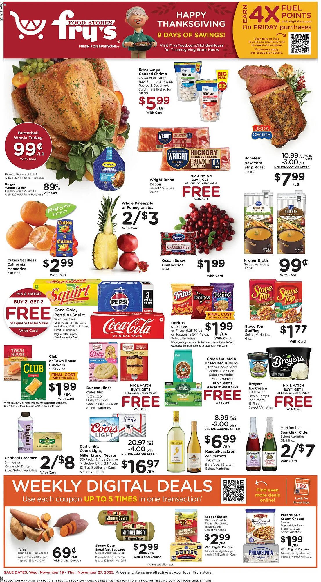 Fry&#039;s weekly ad