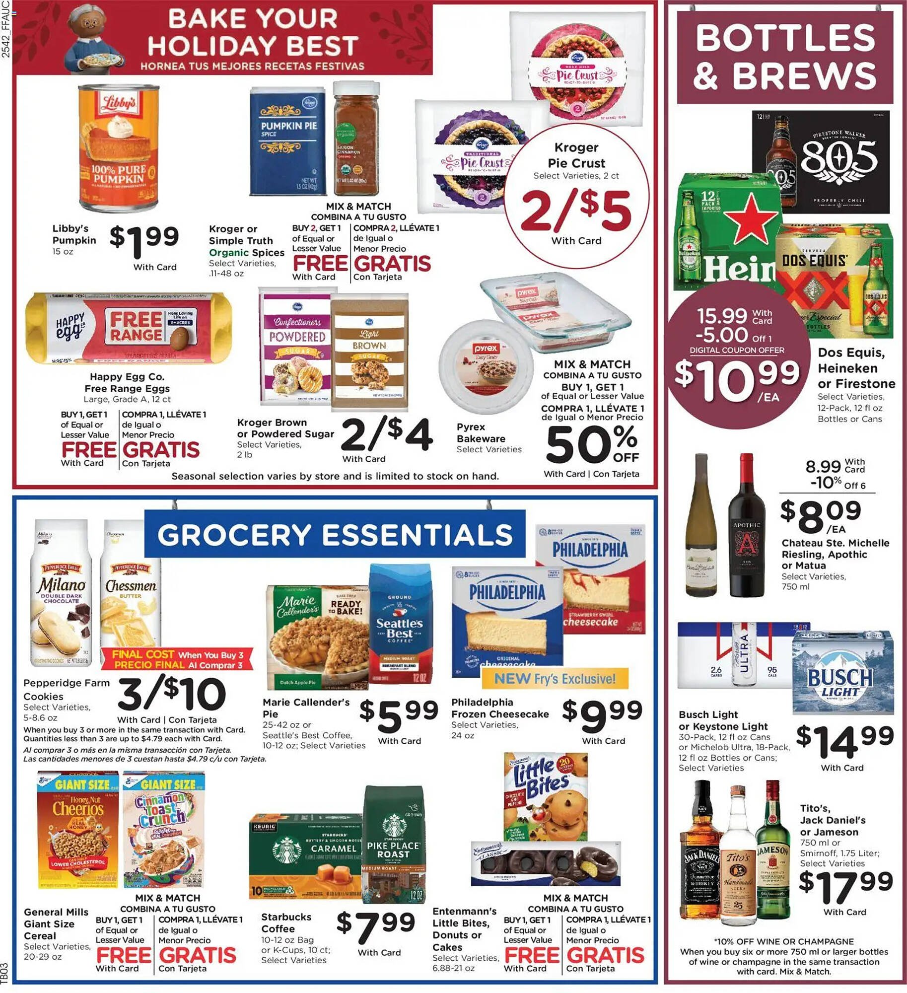 Fry&#039;s weekly ad