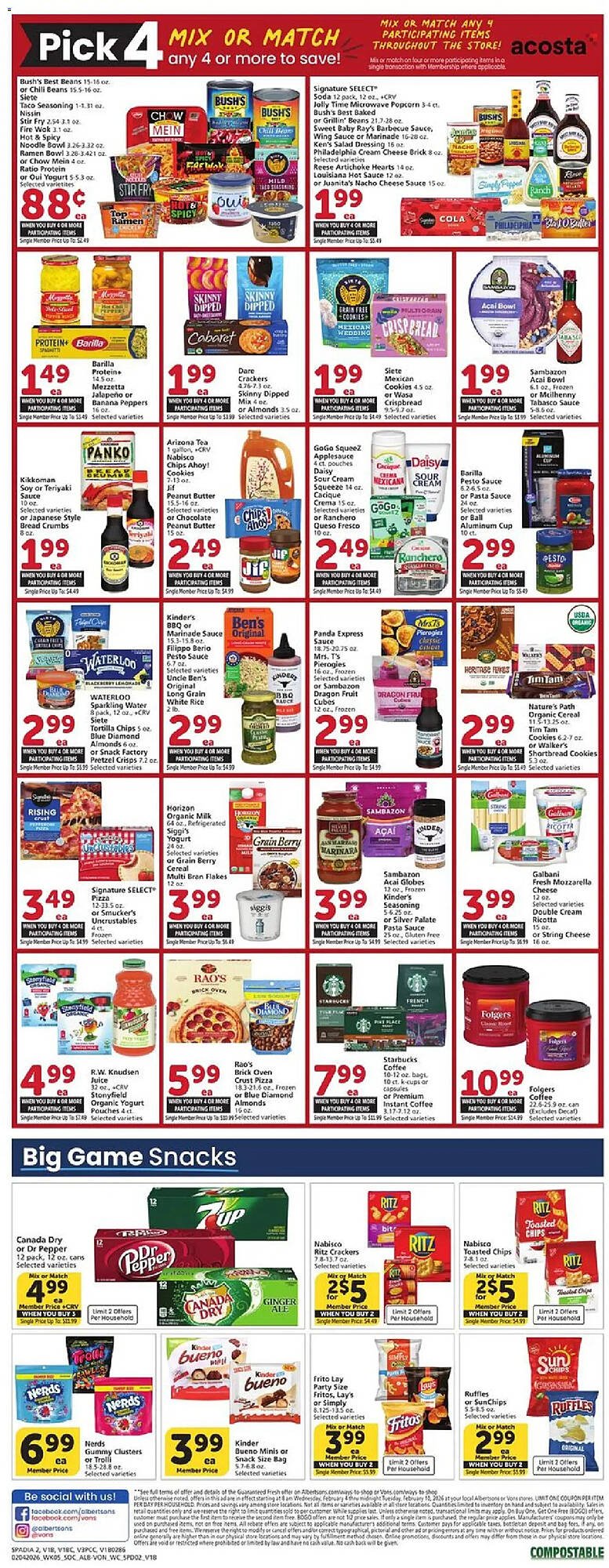 Vons weekly ad