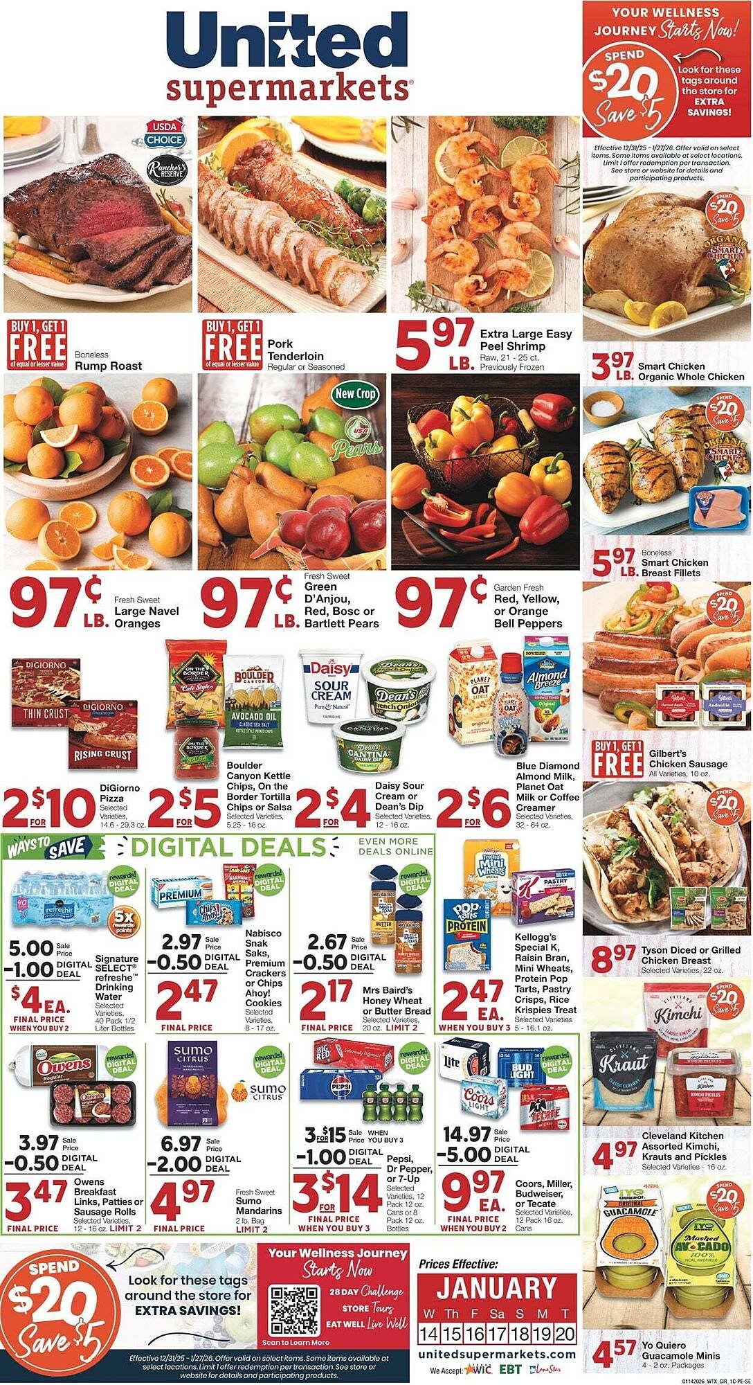 United Supermarkets weekly ad