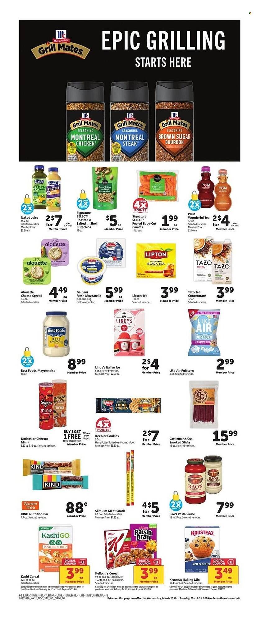 Safeway weekly ad