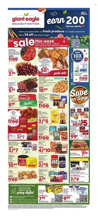 Giant Eagle weekly ad