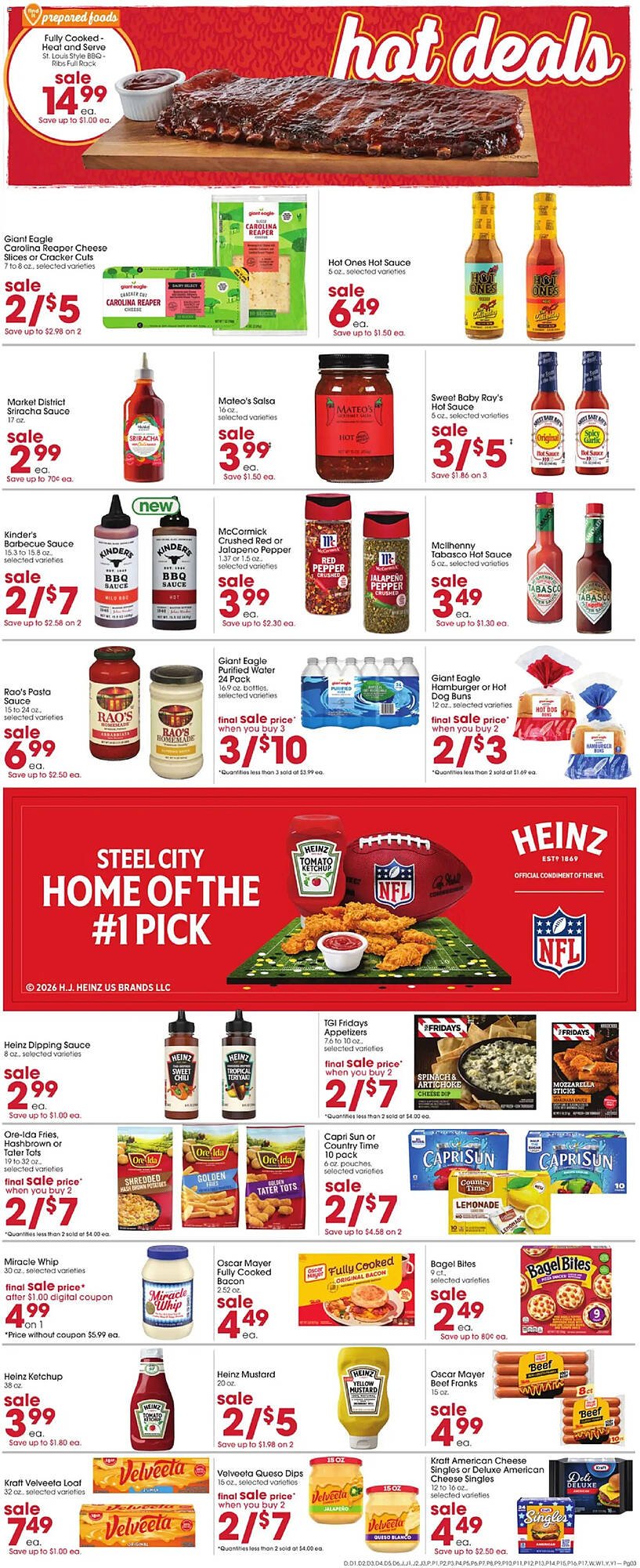 Giant Eagle weekly ad