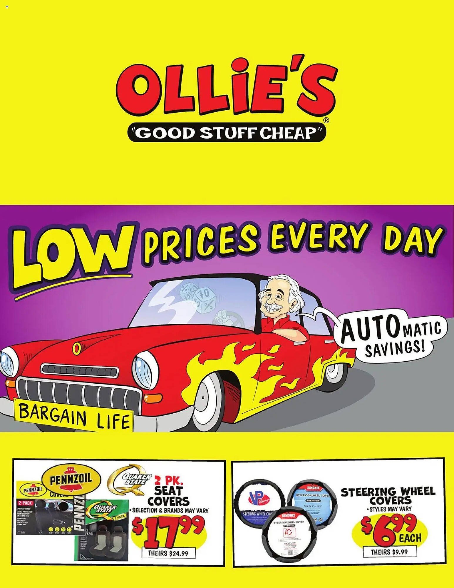 Ollie's weekly ad