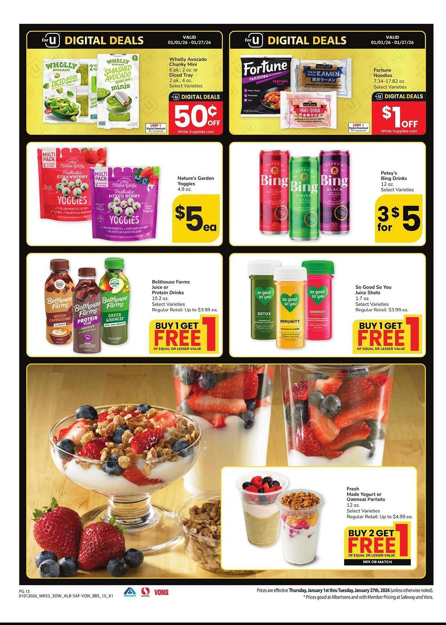 Safeway weekly ad