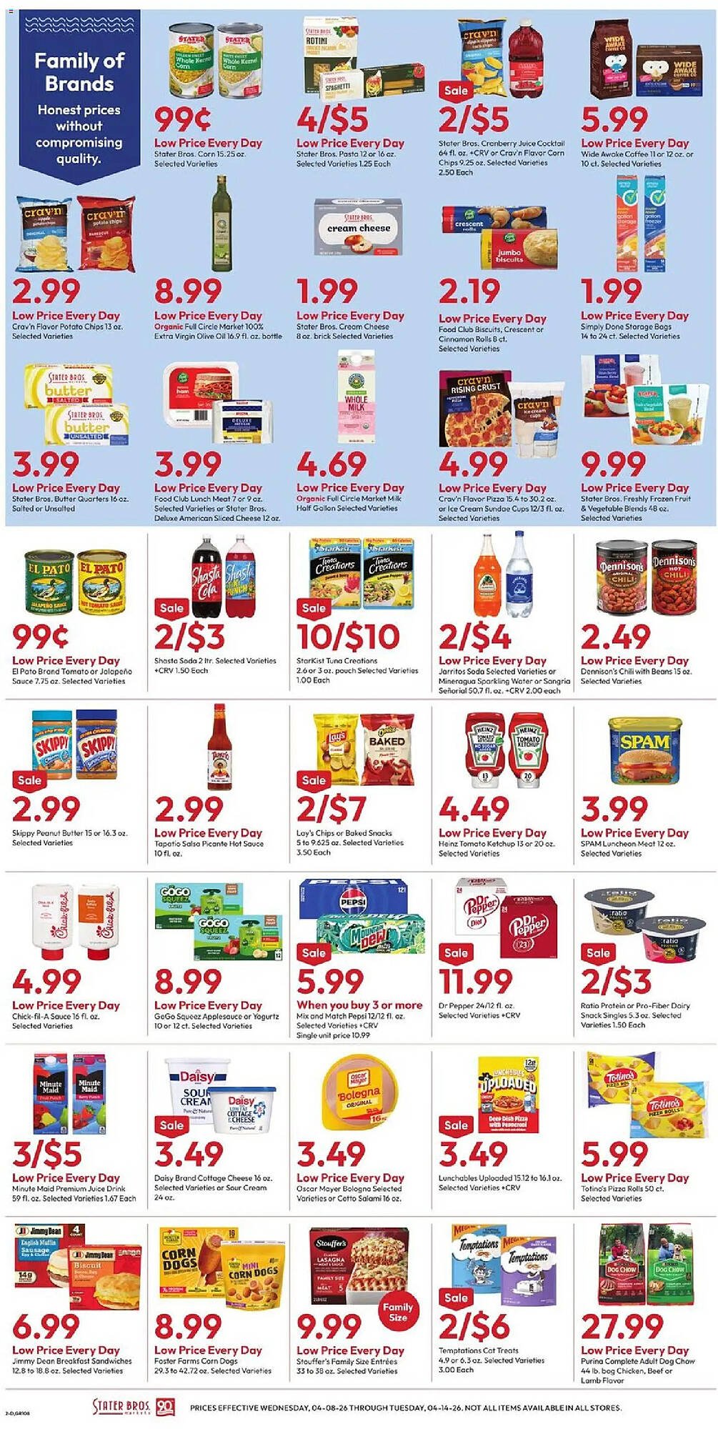 Stater Bros weekly ad