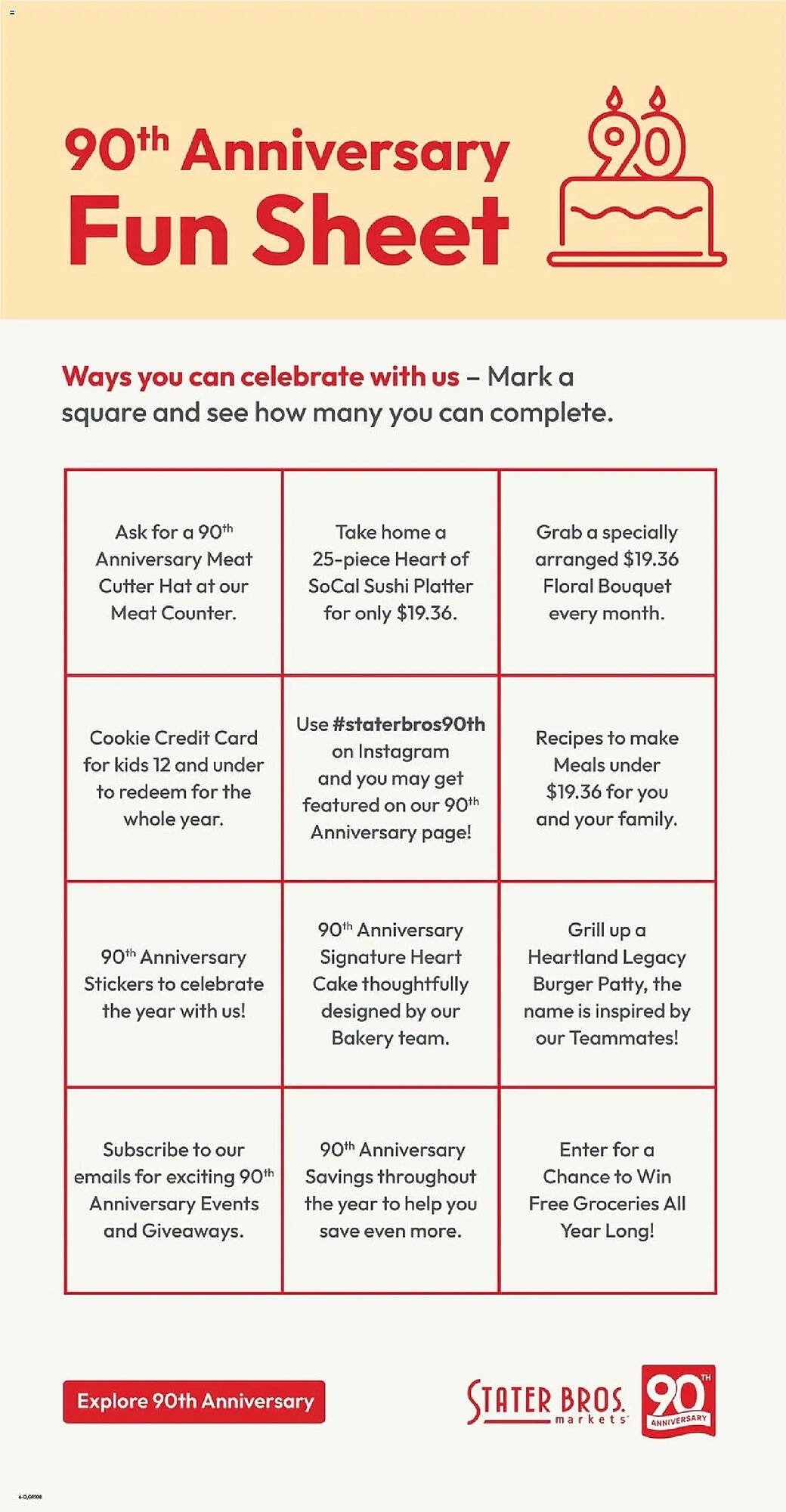 Stater Bros weekly ad