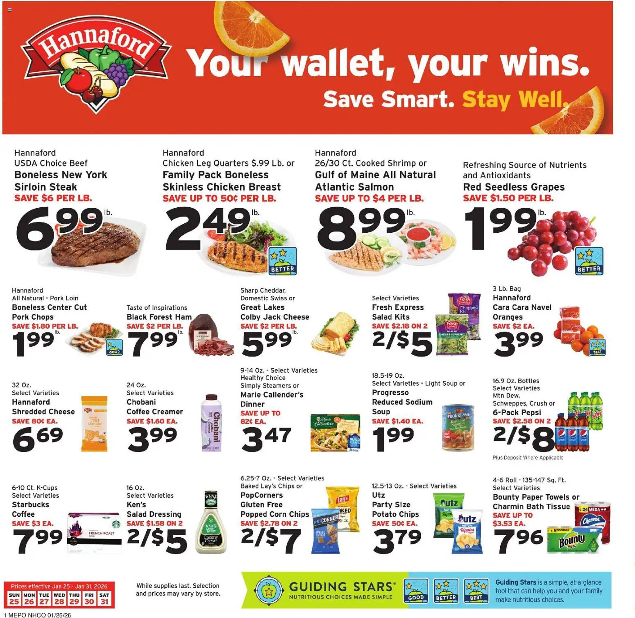Hannaford flyer