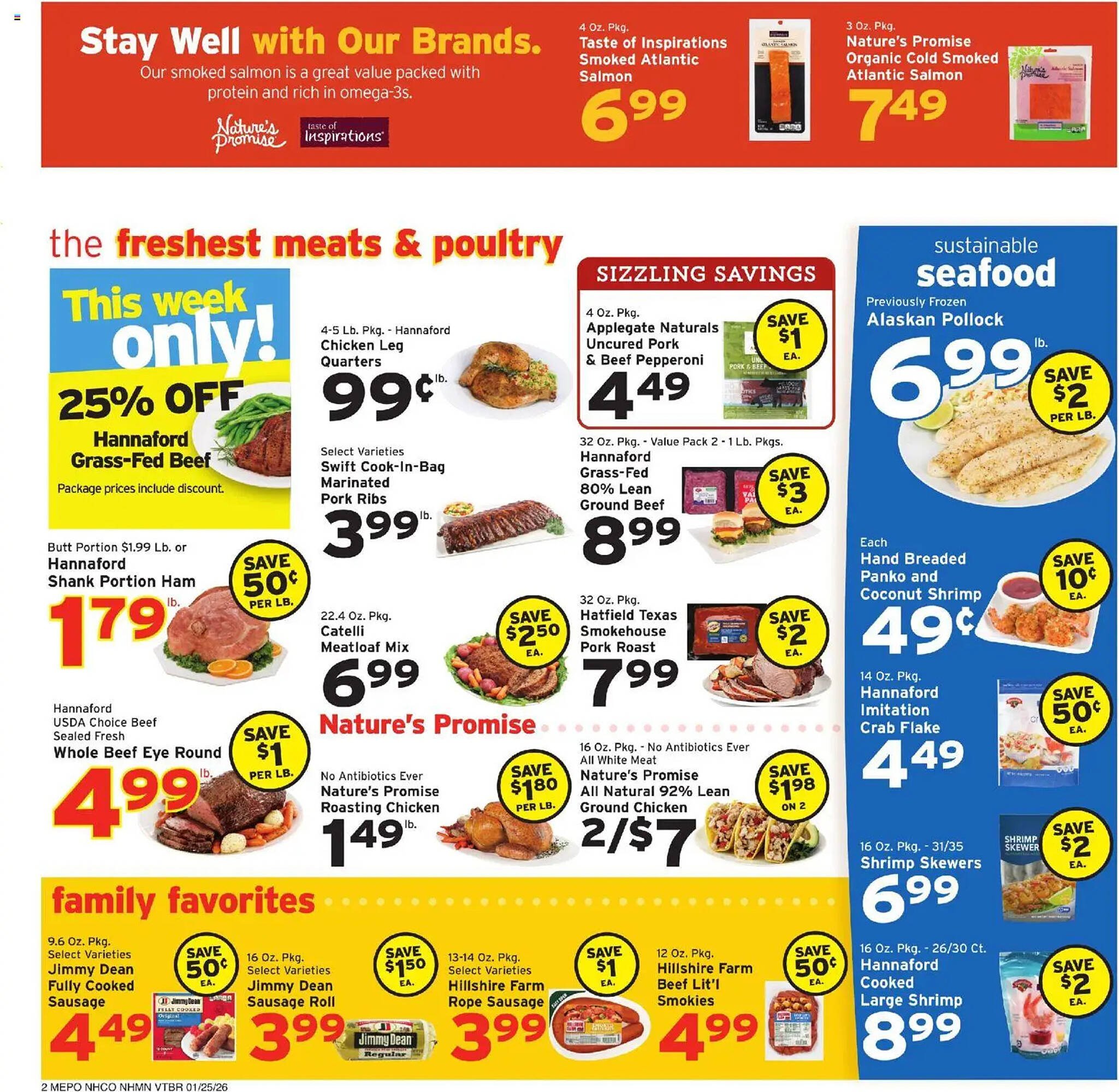 Hannaford flyer