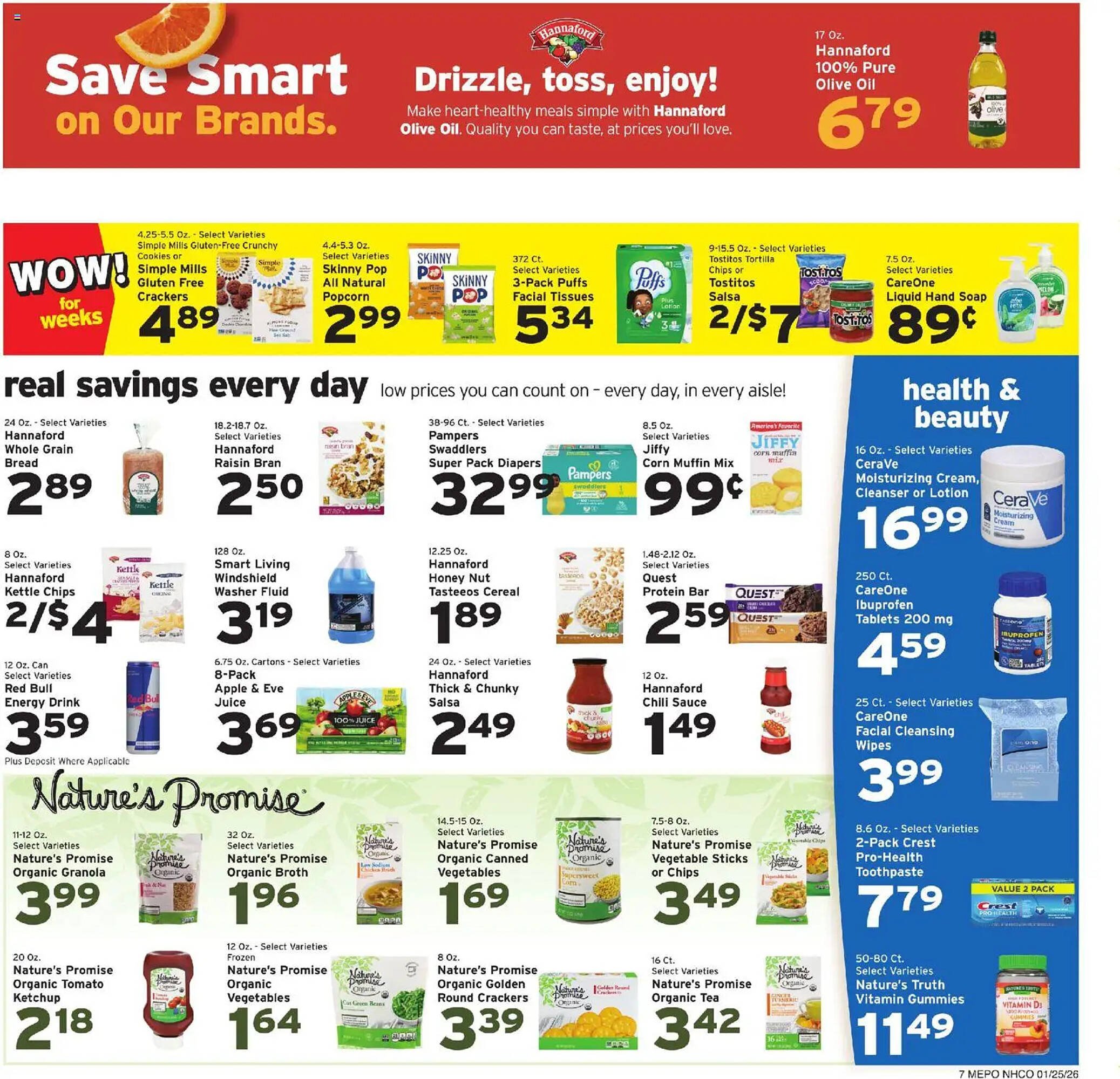 Hannaford flyer