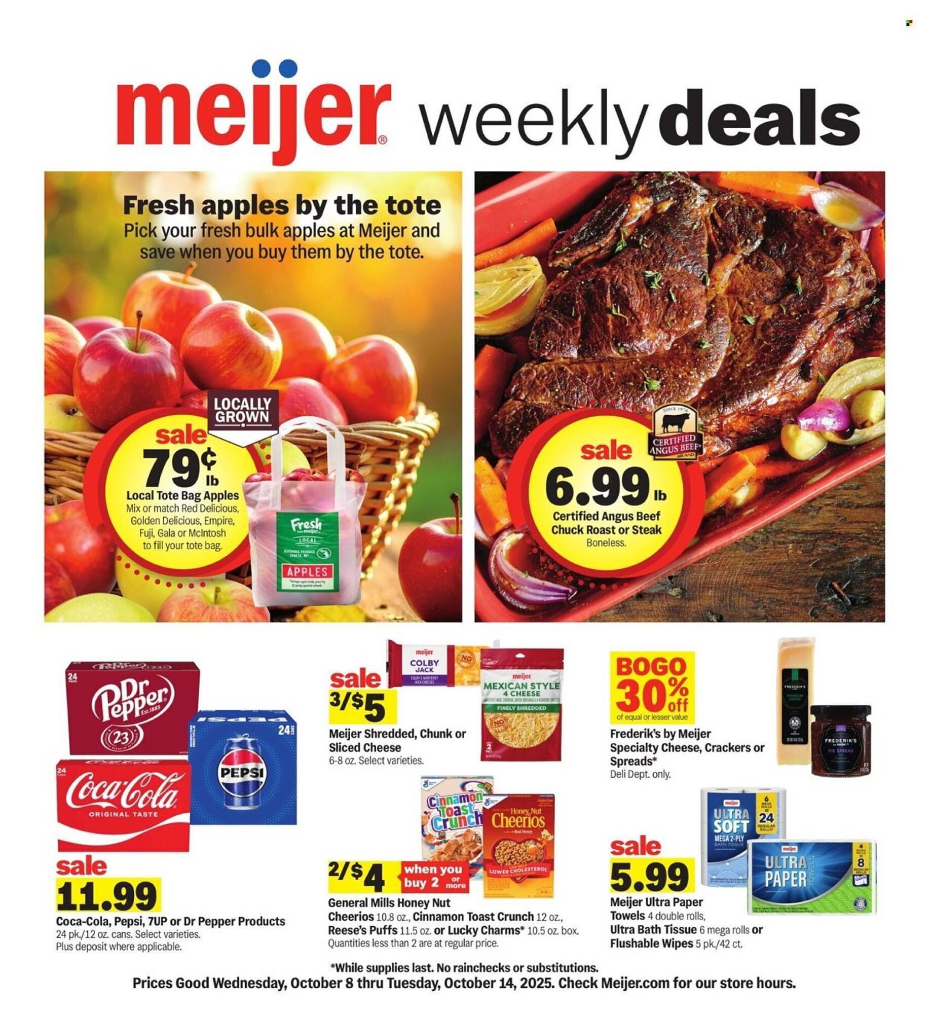 Meijer weekly ad (2025-10-08 - 2025-10-14) | 1