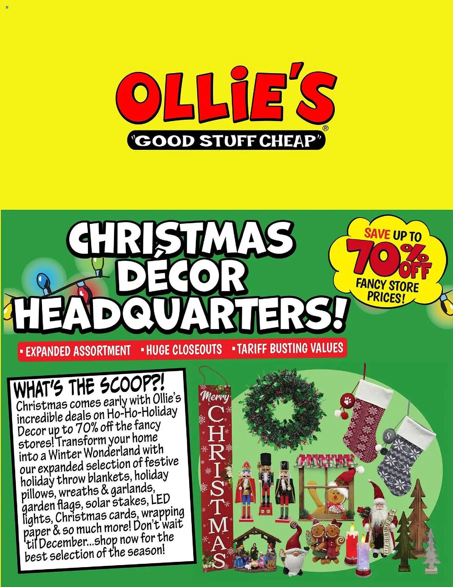 Ollie&#039;s weekly ad (2025-10-26 - 2025-10-31) | 1