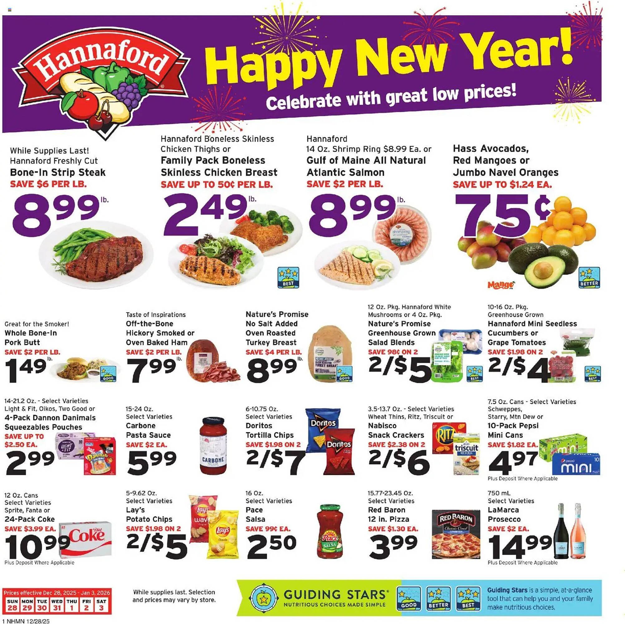 Hannaford flyer