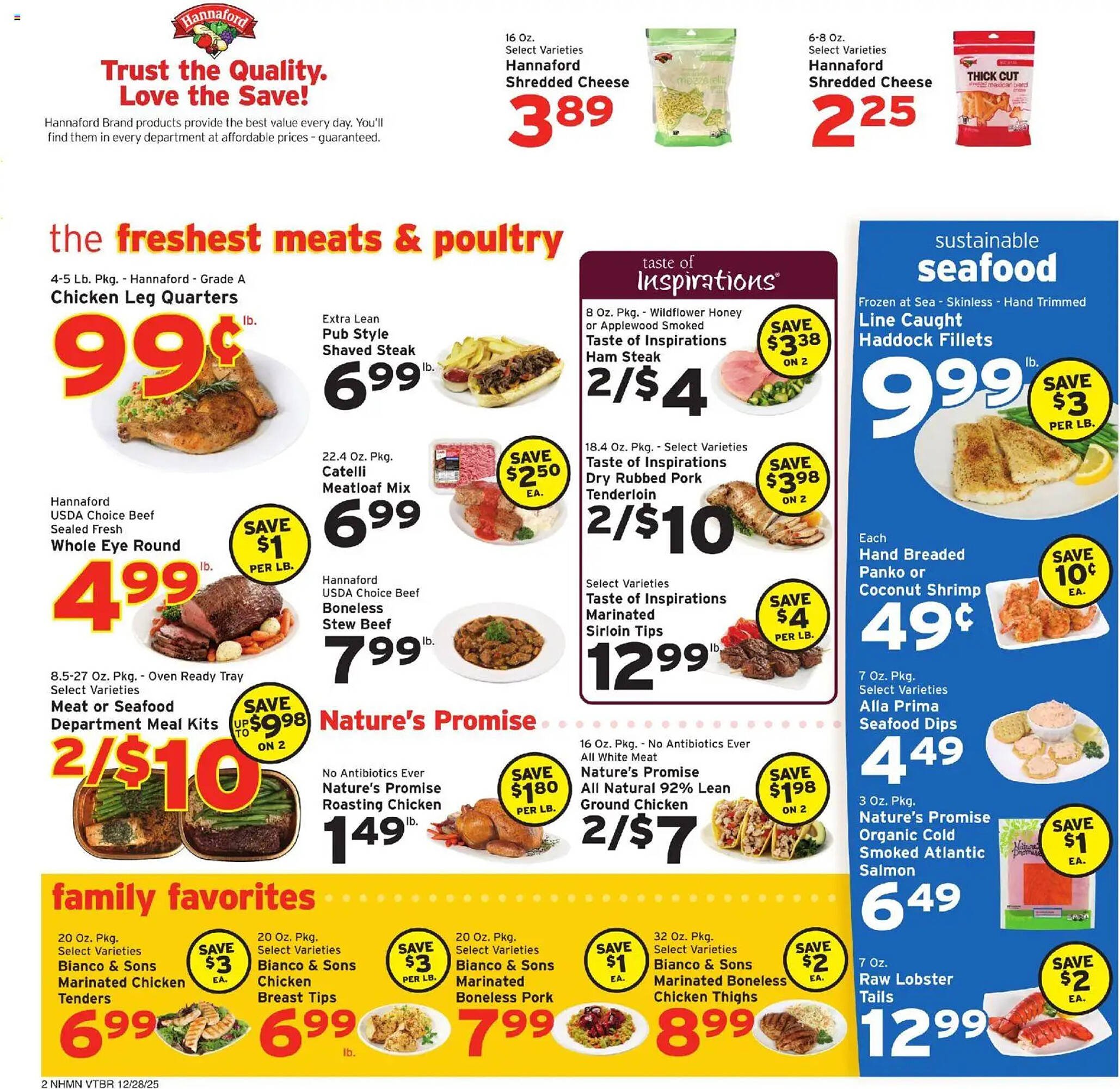 Hannaford flyer