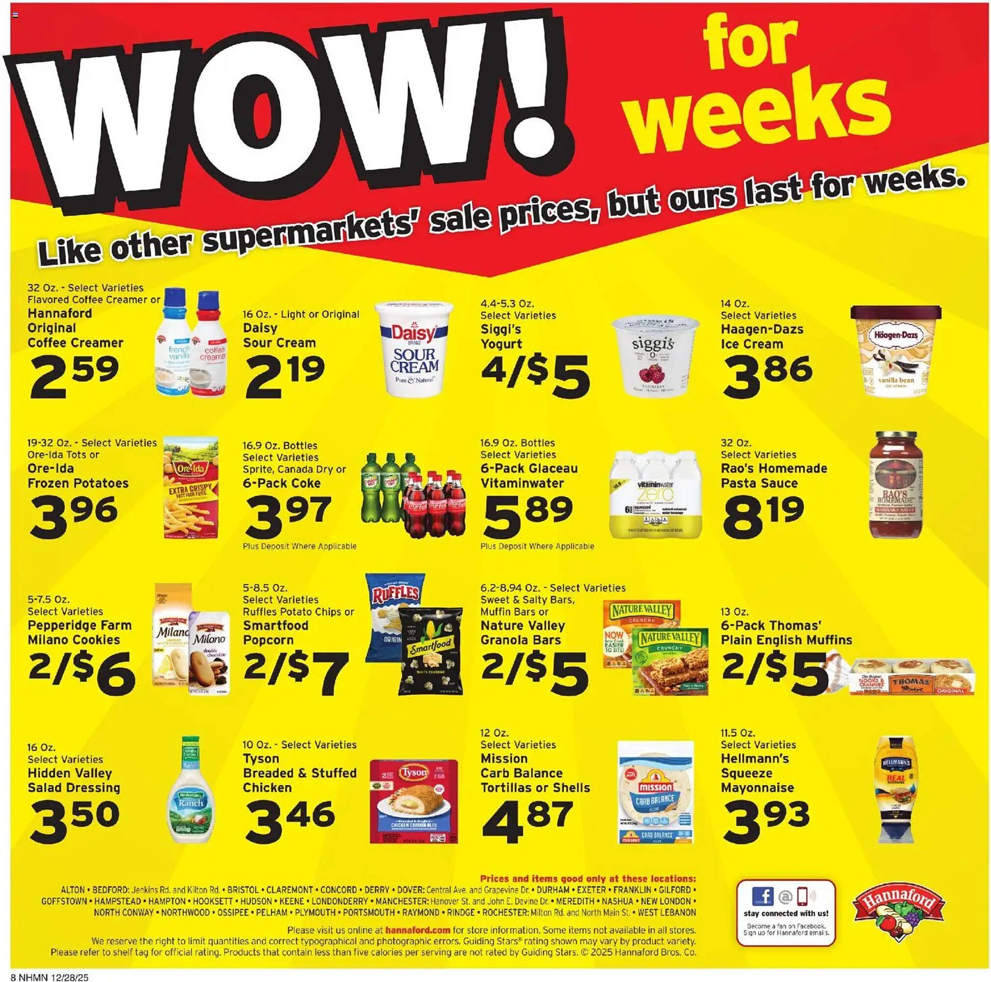 Hannaford flyer