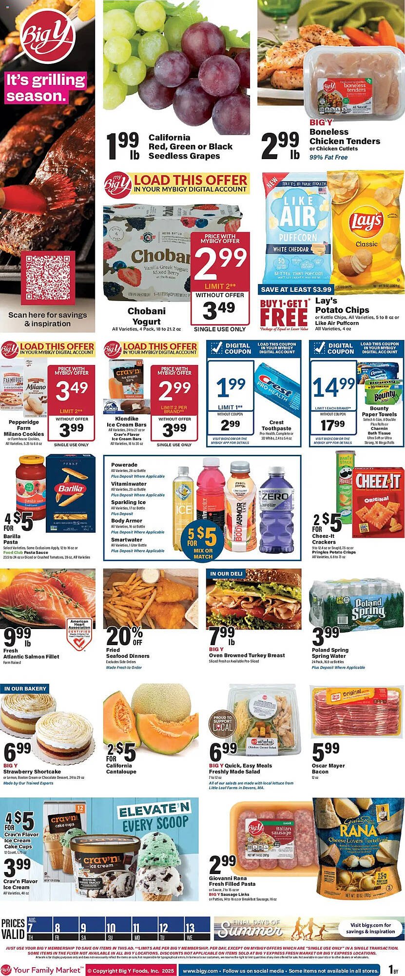 Big Y Weekly Ad (2025-08-07 - 2025-08-14) | 1
