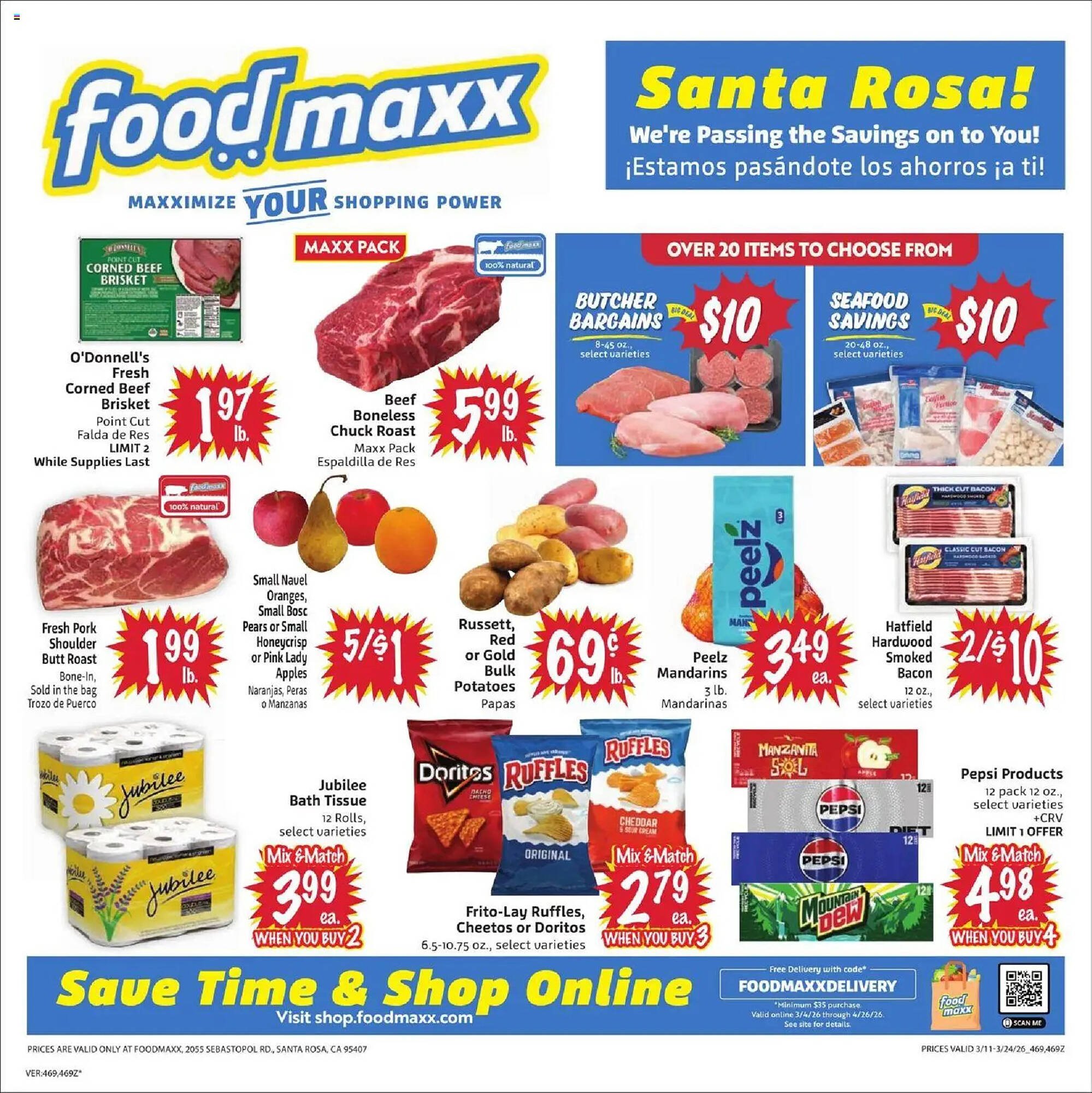 Foodmaxx weekly ad