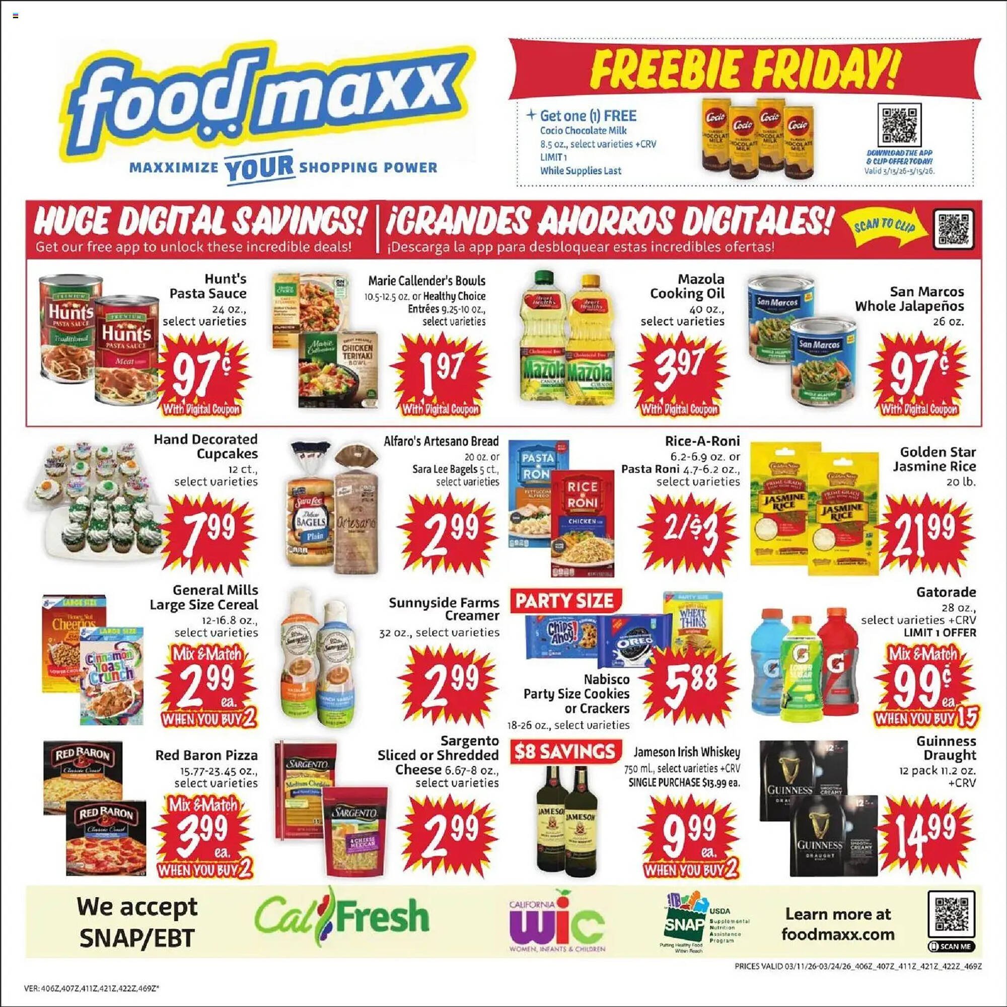 Foodmaxx weekly ad