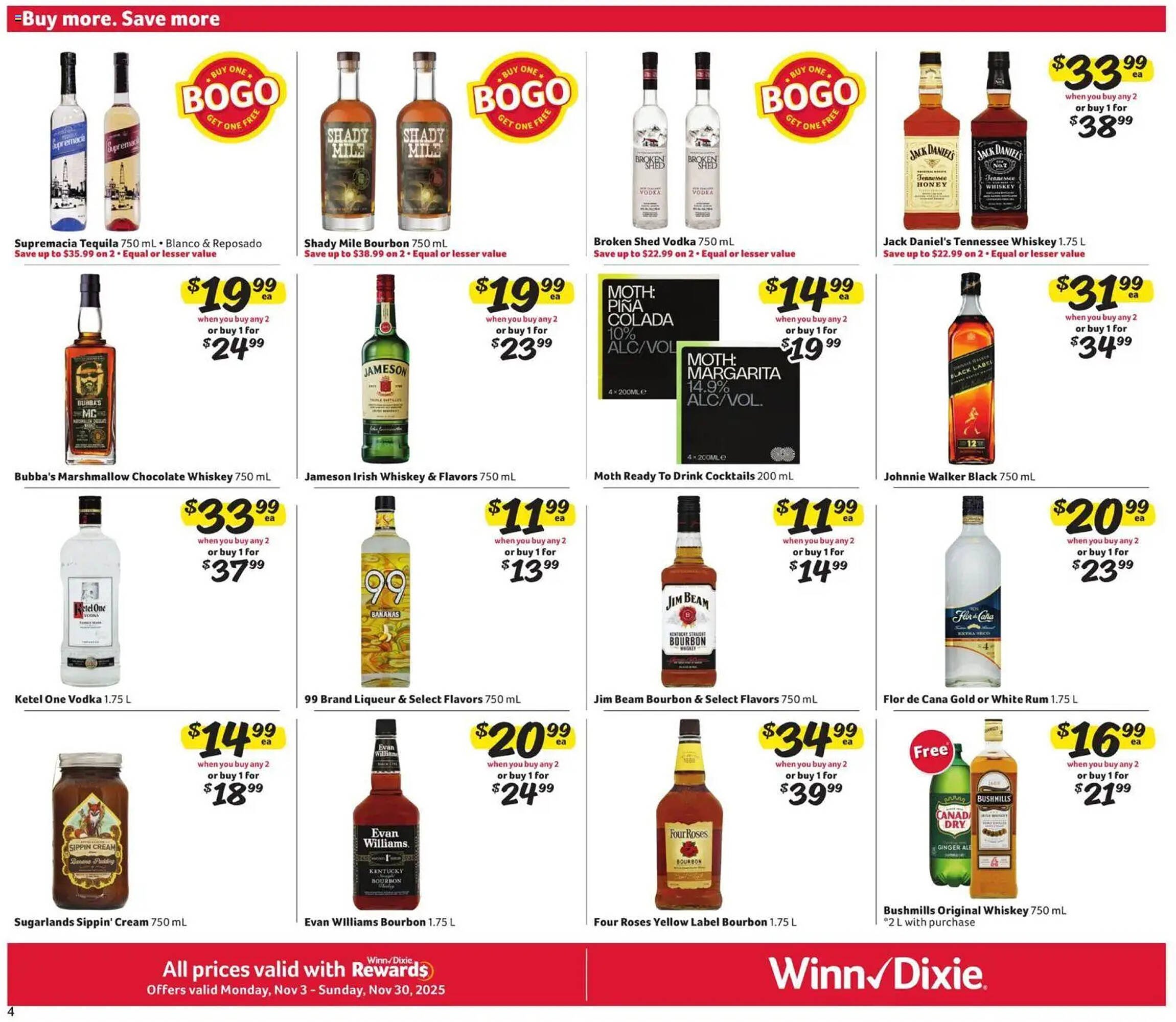 Winn Dixie weekly ad (2025-11-03 - 2025-12-01) | 4