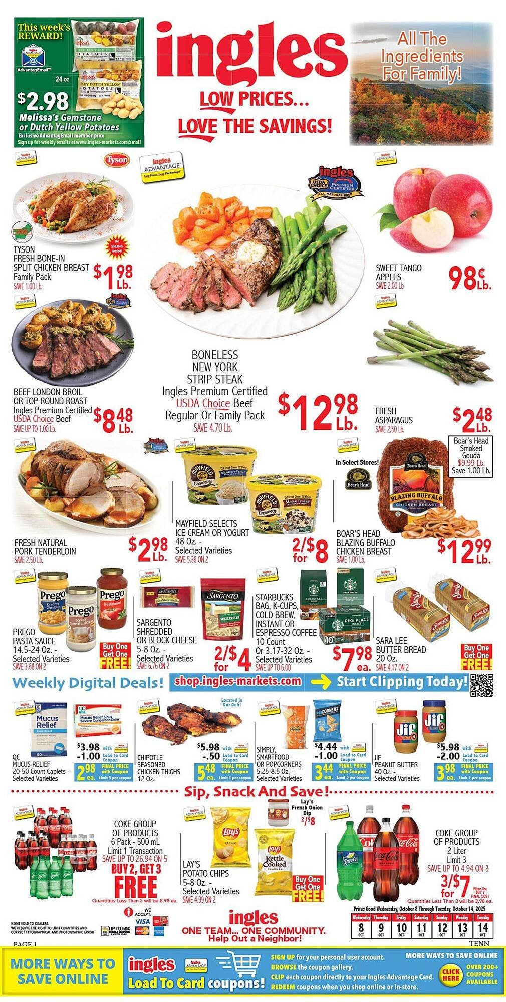 Ingles Markets weekly ad (2025-10-08 - 2025-10-14) | 1