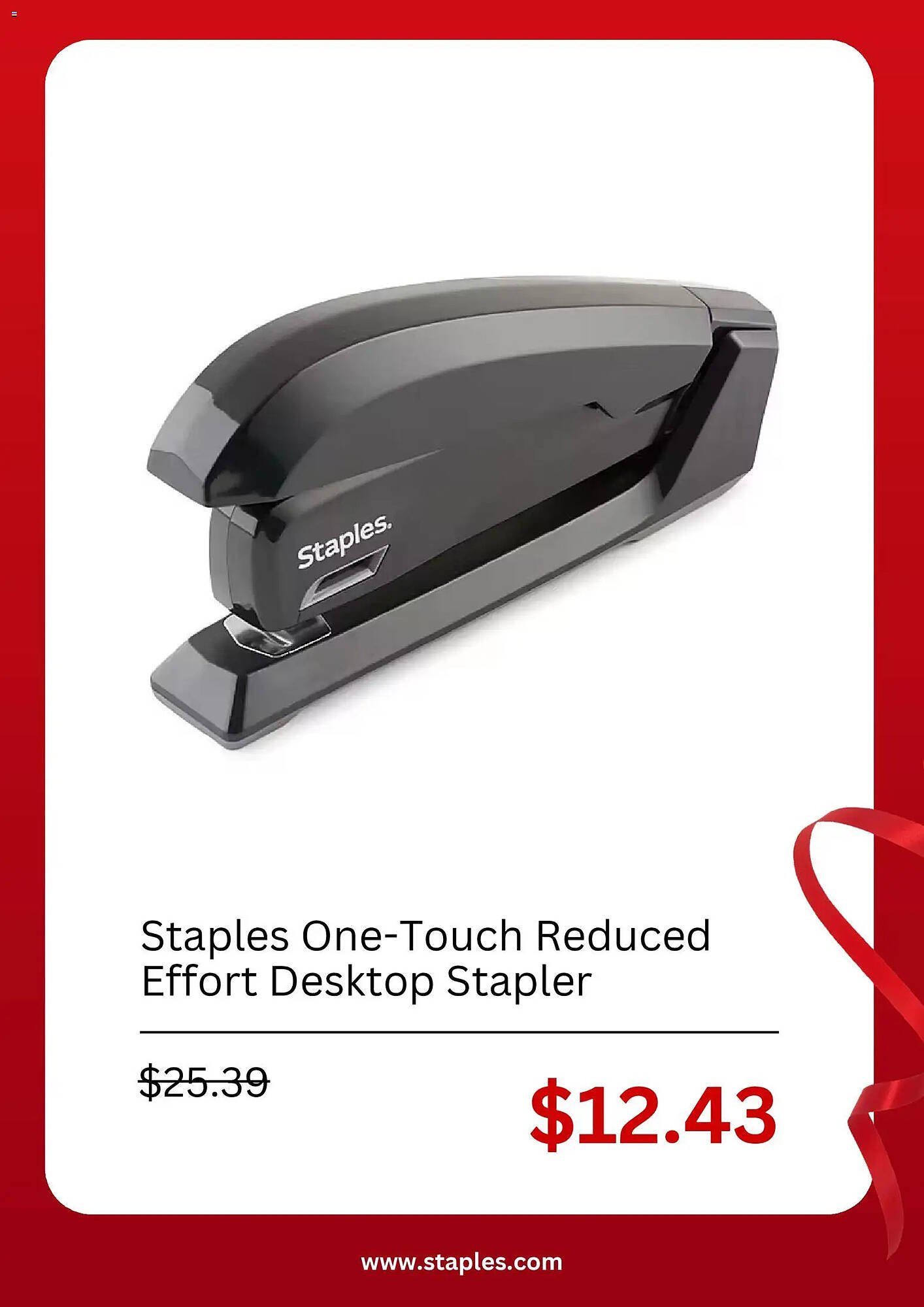 Staples weekly ad