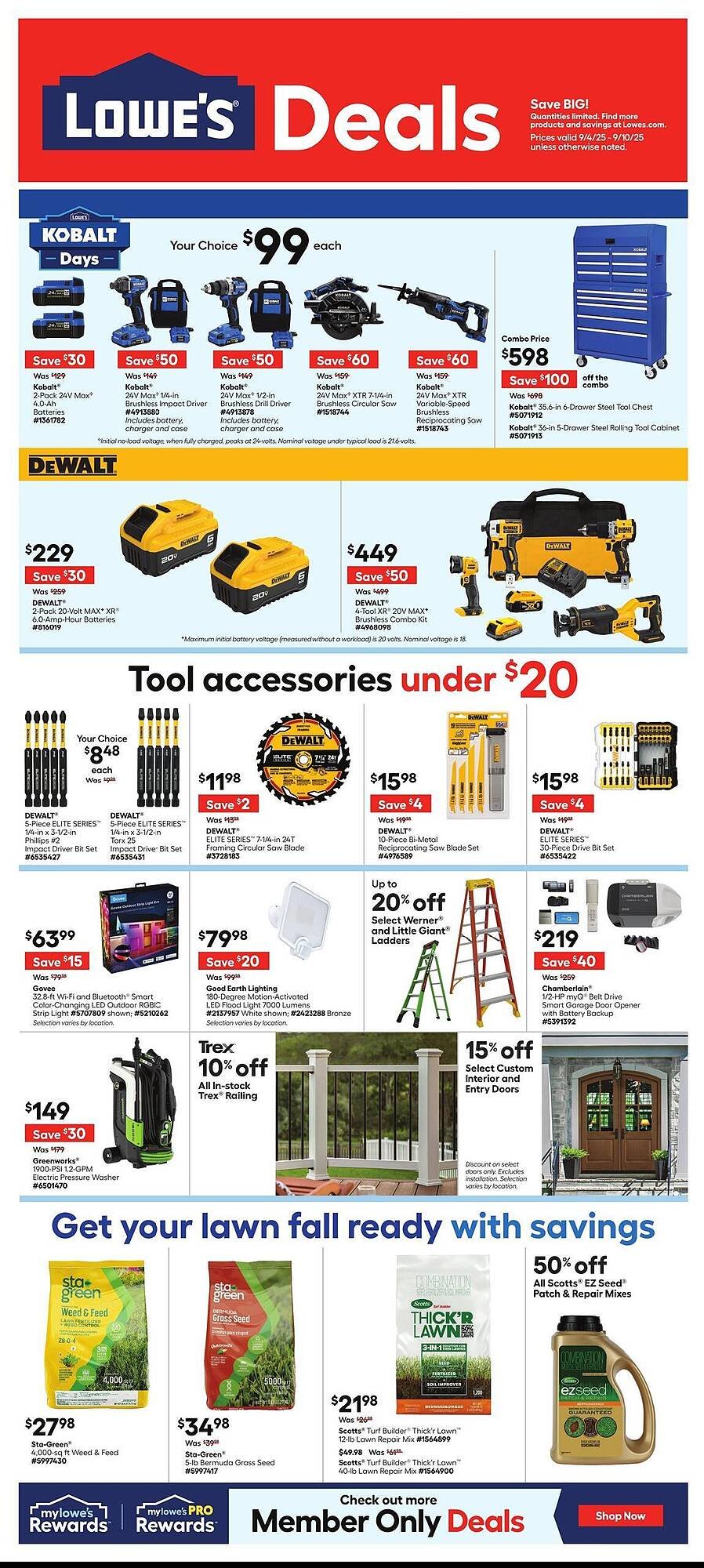 Lowe&#039;s weekly ad (2025-09-04 - 2025-09-10) | 1