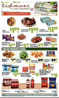 Lishman&#039;s City Market weekly ad