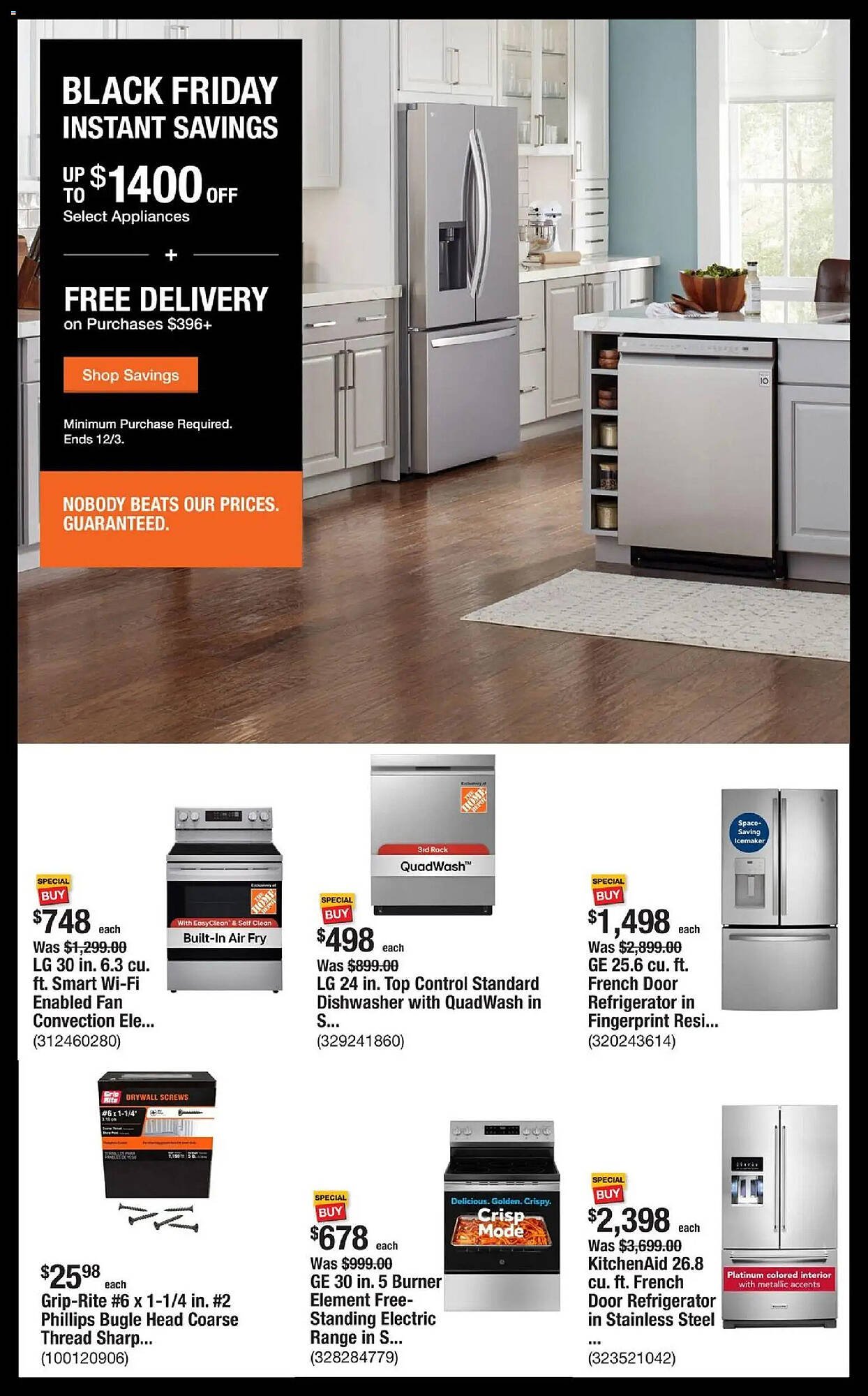 The Home Depot flyer (2025-11-24 - 2025-12-02)