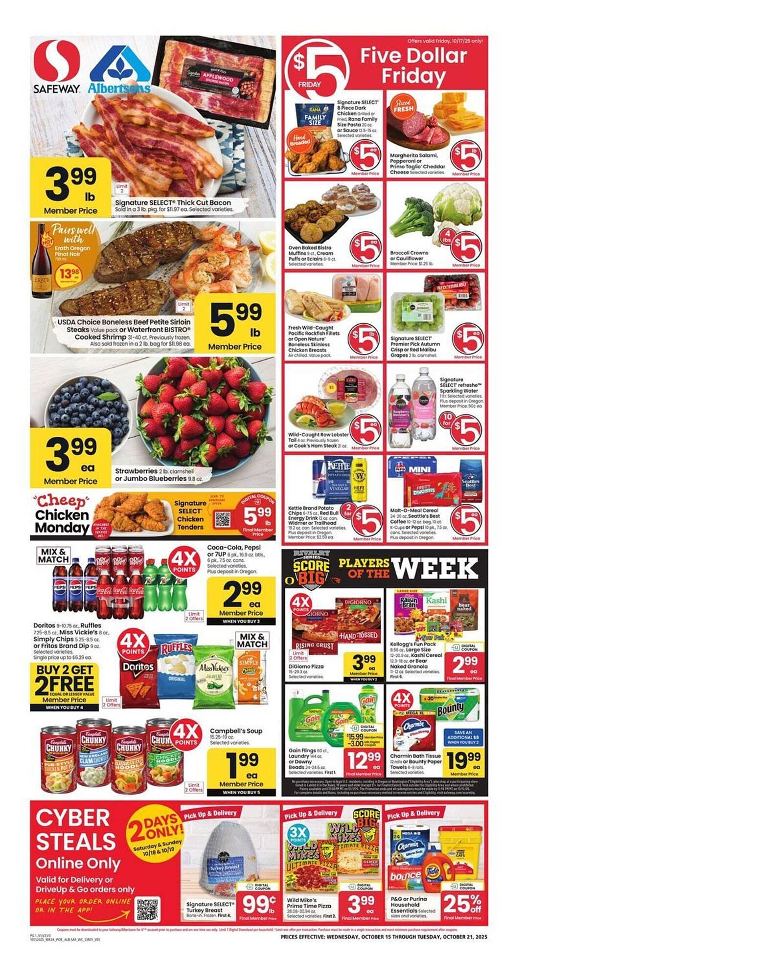 Safeway weekly ad (2025-10-15 - 2025-10-21) | 1