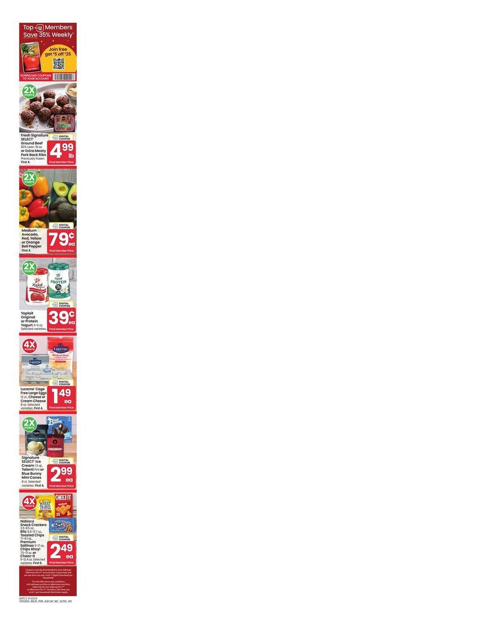 Safeway weekly ad (2025-10-15 - 2025-10-21) | 2