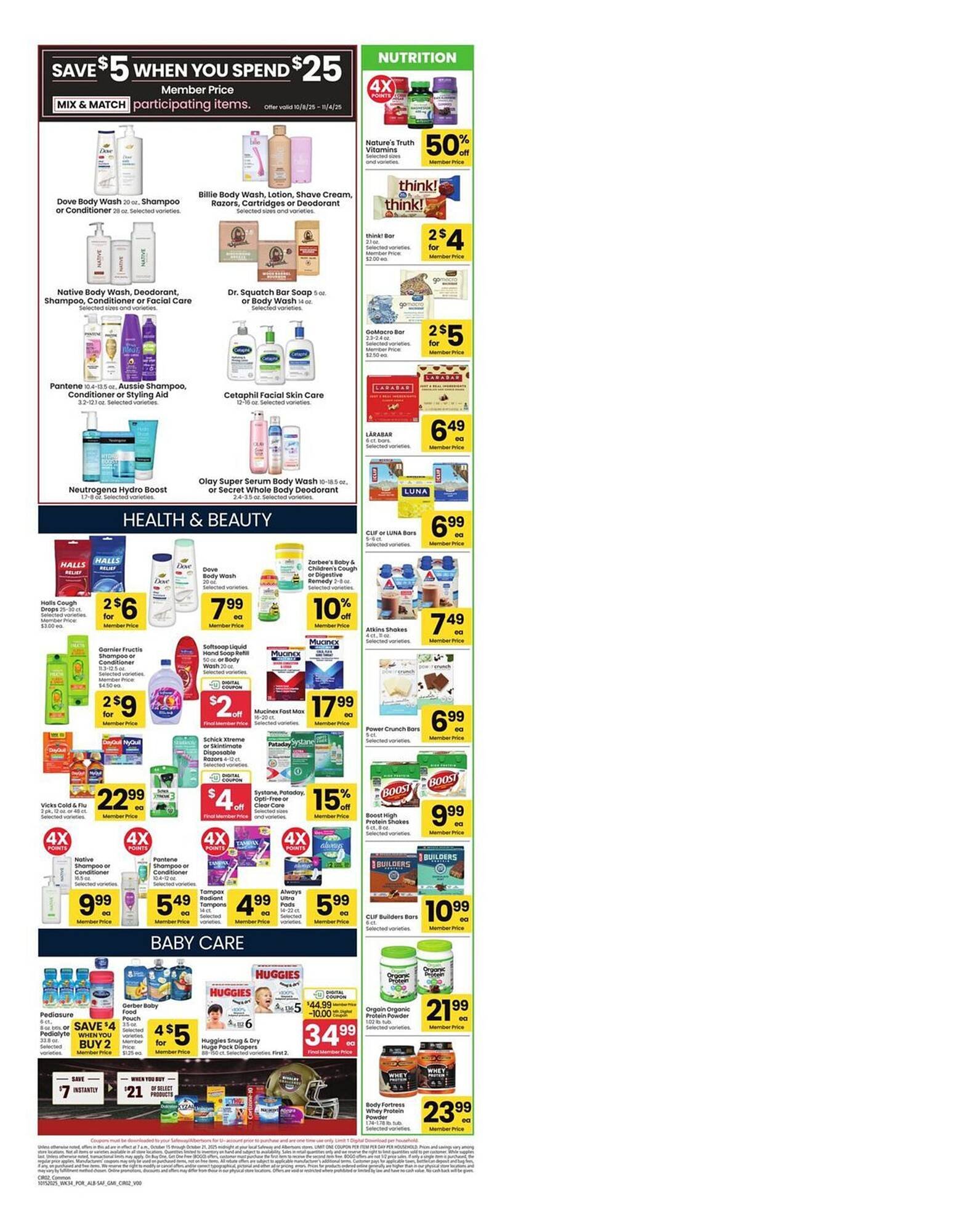 Safeway weekly ad (2025-10-15 - 2025-10-21) | 8