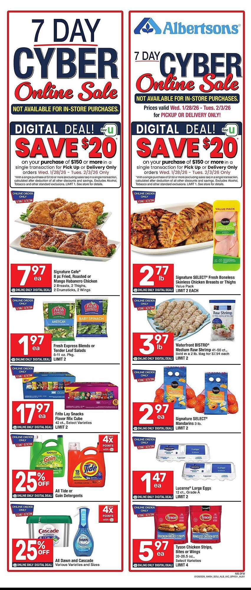 Albertsons weekly ad