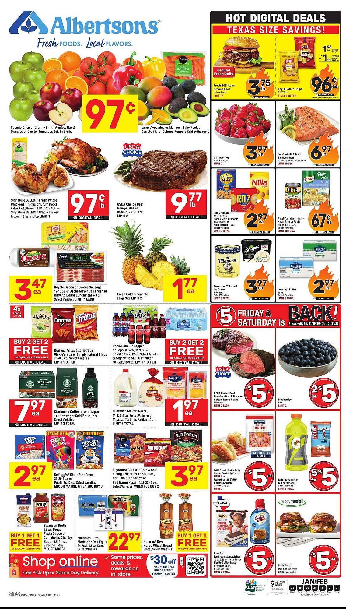 Albertsons weekly ad (2026-01-28 - 2026-02-03)