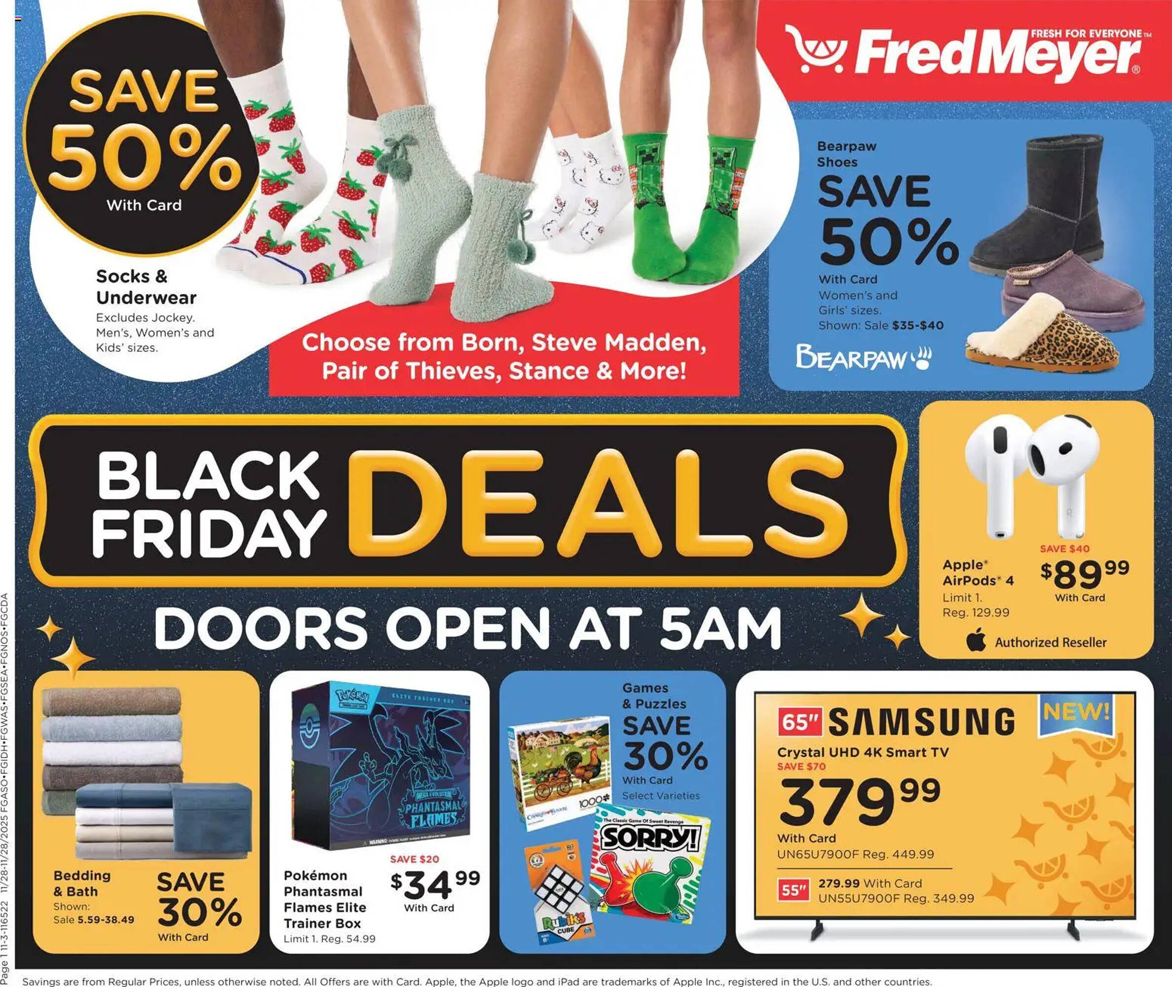Fred Meyer weekly ad (2025-11-12 - 2025-11-28) | 1