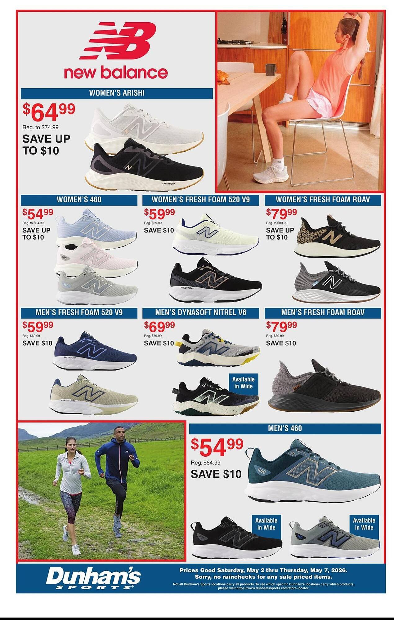 Dunham's Sports weekly ad