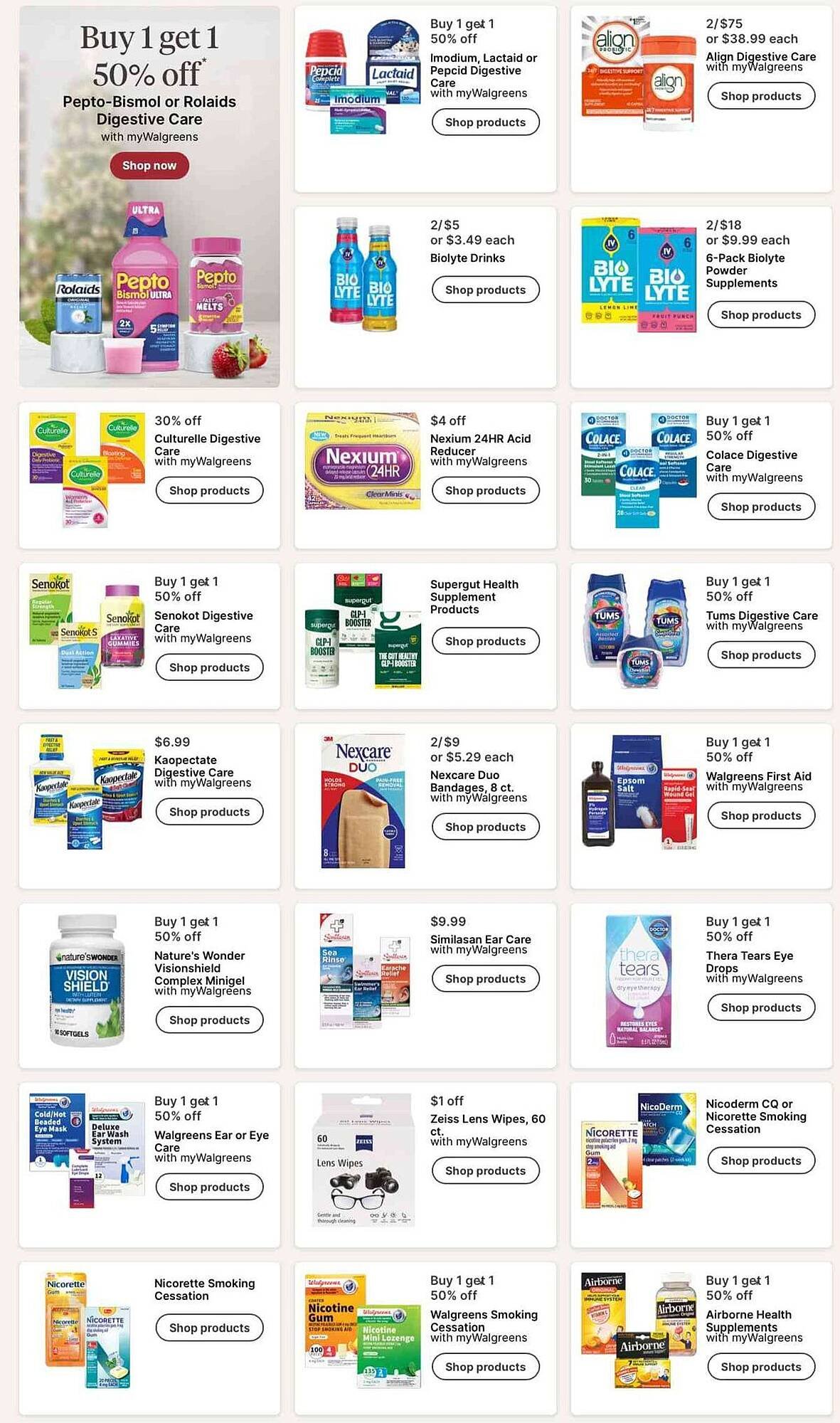 Walgreens weekly ad