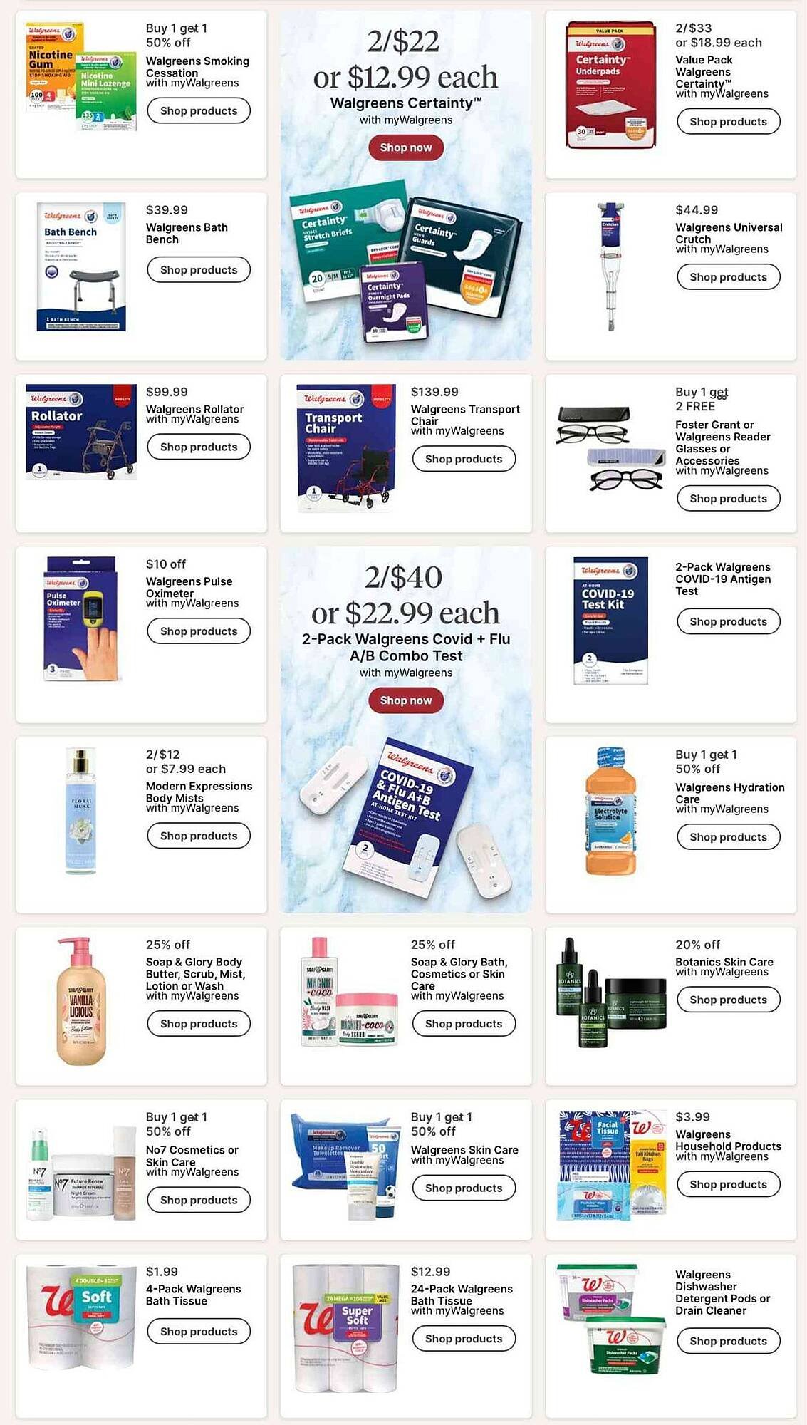 Walgreens weekly ad